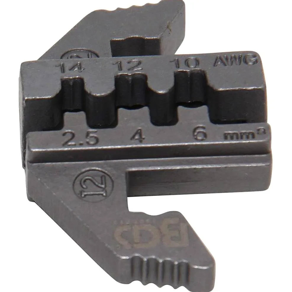 Morsetti per pinza crimpatrice MC4, compatibili con Art. 1410/1411/1412 - Precisione e Affidabilità - Acciaio - D-Work