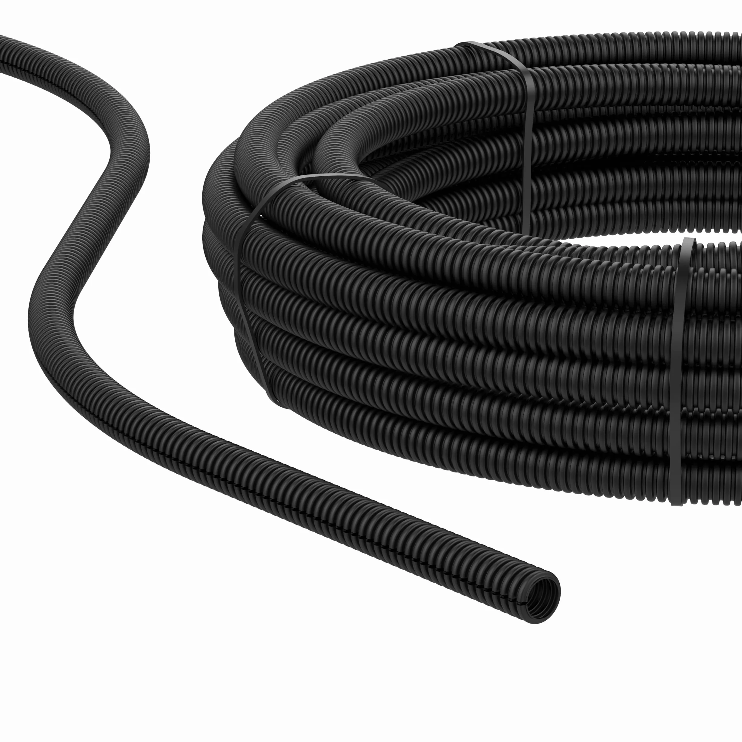 AUPROTEC Tubo Corrugato aperto 2 5 10 25 o 50 m Guaina Flessibile protettivo di cavi selezione: (Ø interno 4.5 mm, 2m metri)