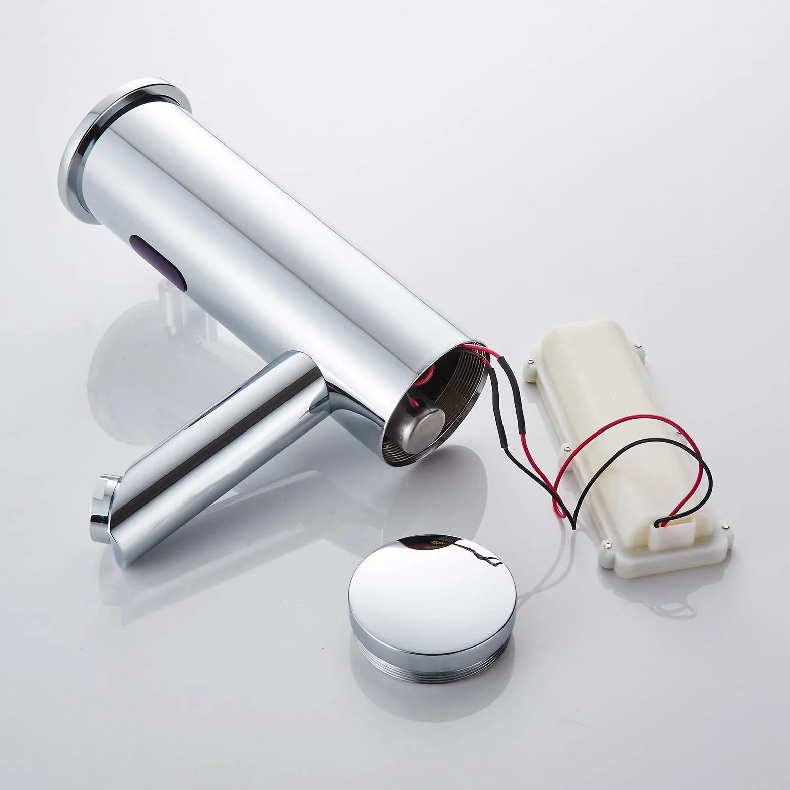 Achelous Rubinetto Automatico Lavabo Bagno con Sensore a Infrarossi Miscelatore Fredda e Calda Cromato