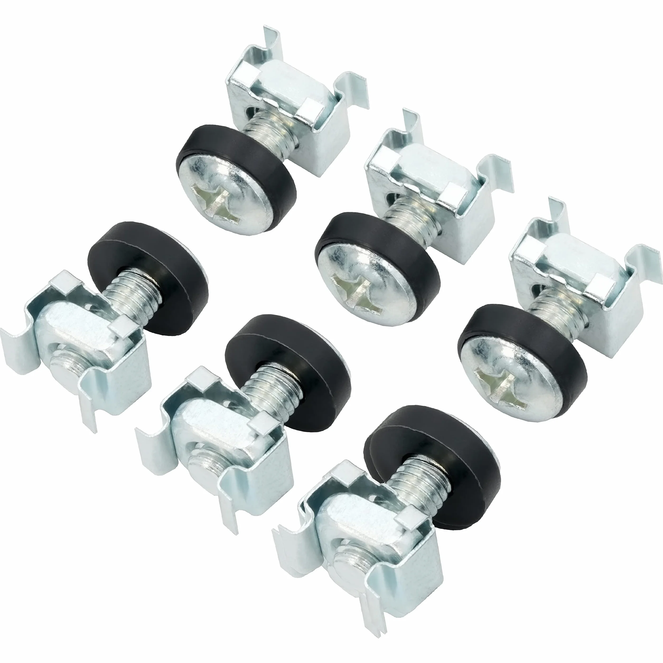 BIGtec Käfigmuttern M6 20'er Pack do szaf 25,4 cm 48,26 cm
