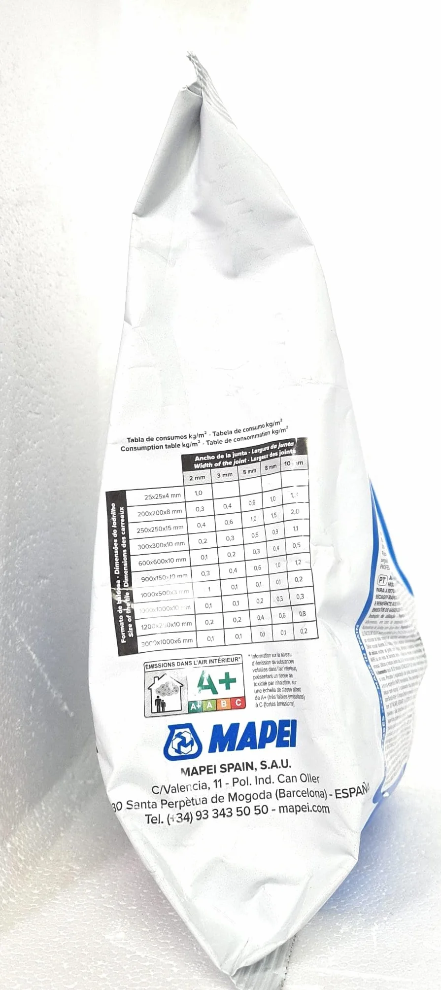 Mapei 110 UltraColor Plus Manhattan Grey Grout 2 kg
