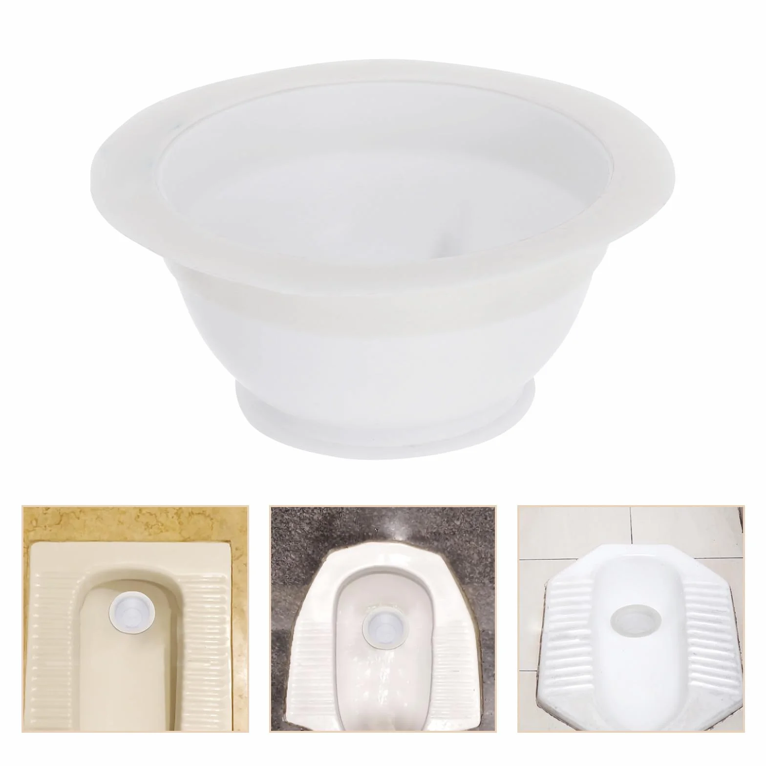 Gomma Profumatore WC 2 Pezzi per Squat Toilets Eliminare Odore Bagno
