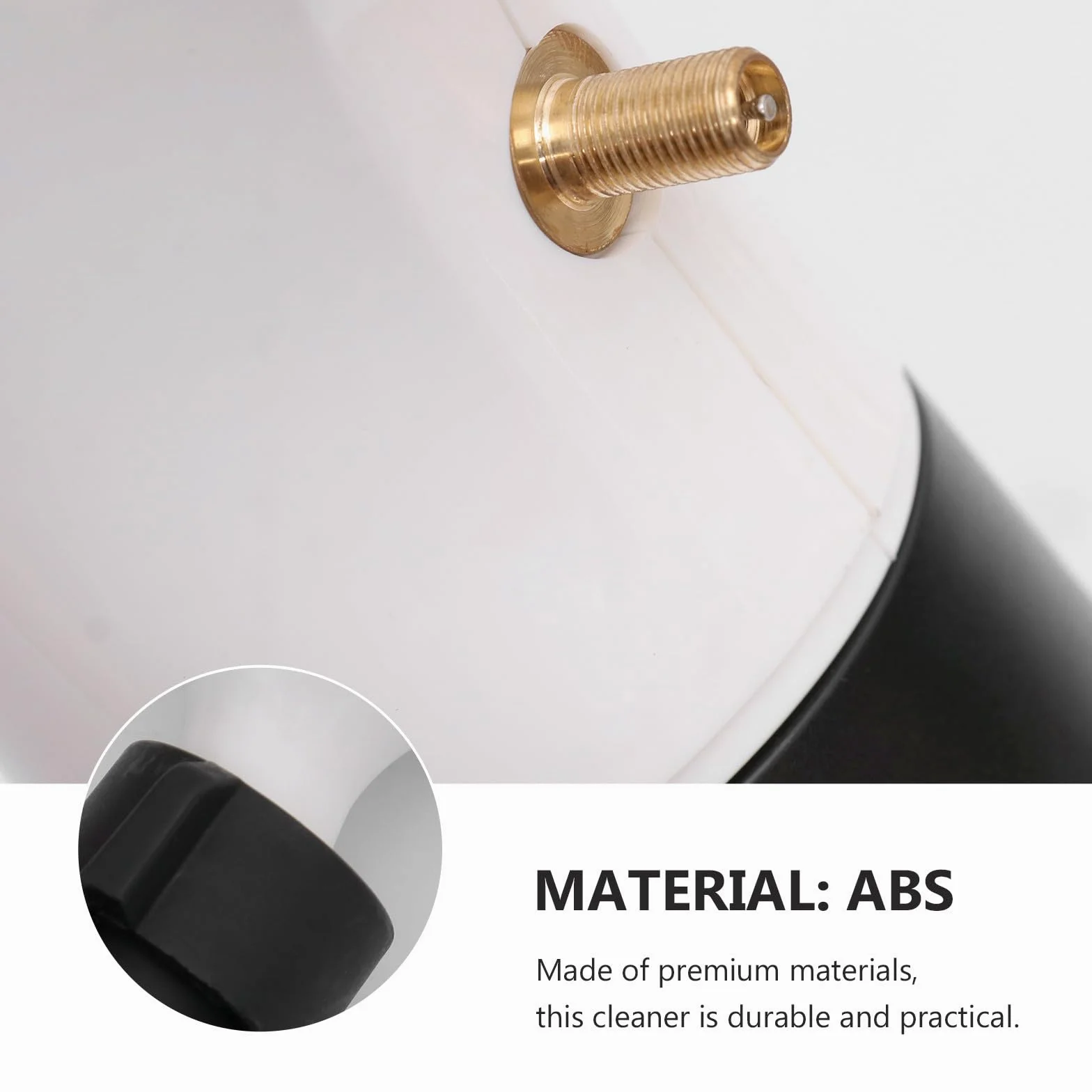 Artibetter Stura WC Potente in ABS Bianco per Pulizia Scarico Lavandino e Sifone WC, Rimuove Blocchi e Residui, per Lavelli Utilità e Casa, Set 1 Pezzo