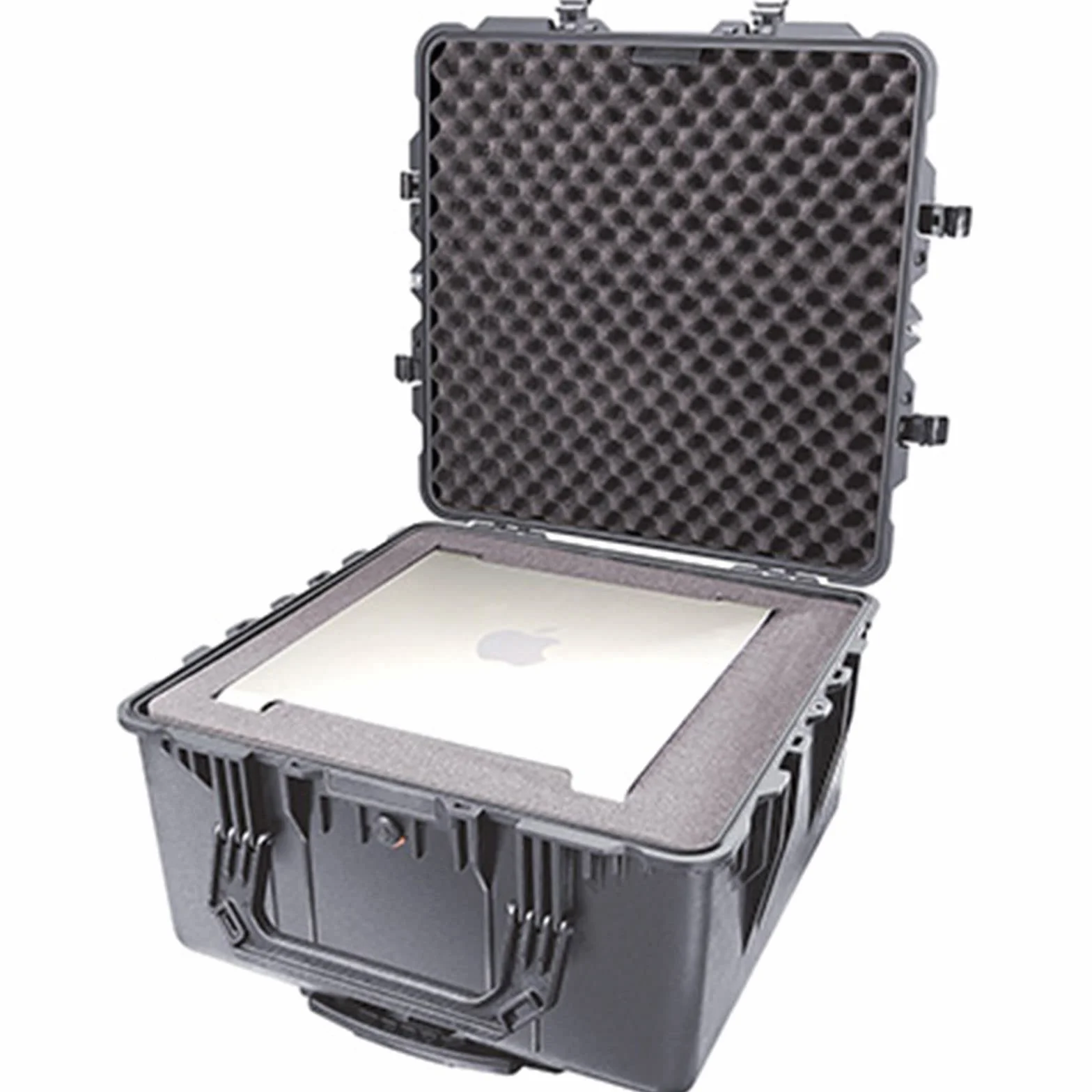 PELI 1640 Caso di trasporto pesante, IP67 Impermeabile e a prova di polvere, Capacità di 130L, Prodotto in USA, Con Inserto in schiuma personalizzabile, Colore Nero
