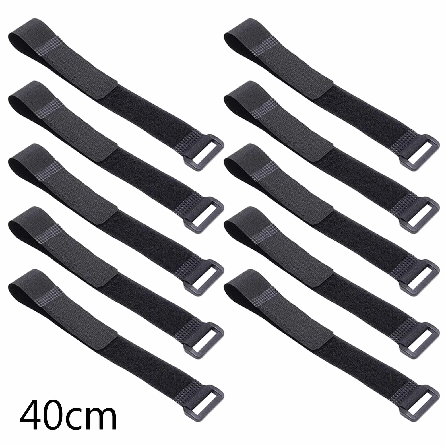 Cinghie multiuso per cavi riutilizzabili in nylon 40 cm