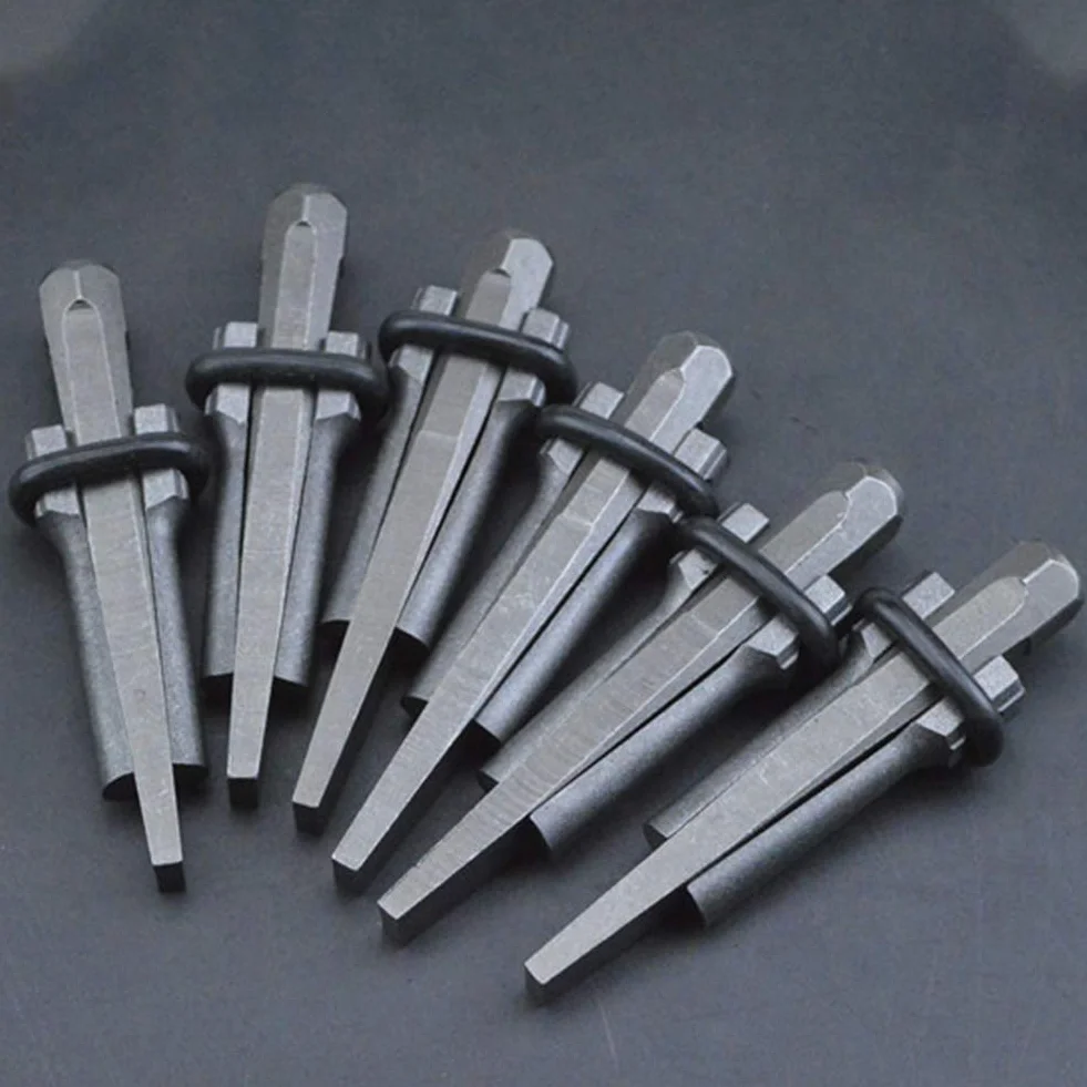 Spaccatori per Pietra 16 mm Set di 10 con Cunei e Spessori di Piuma