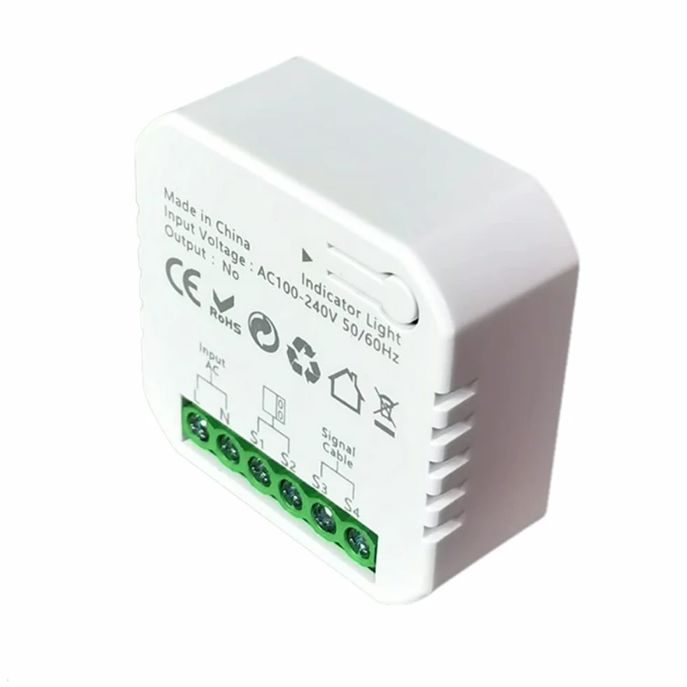 Controller Apri Porta Garage Tuya Smart ZigBee con Supporto App Sensore per Home EU