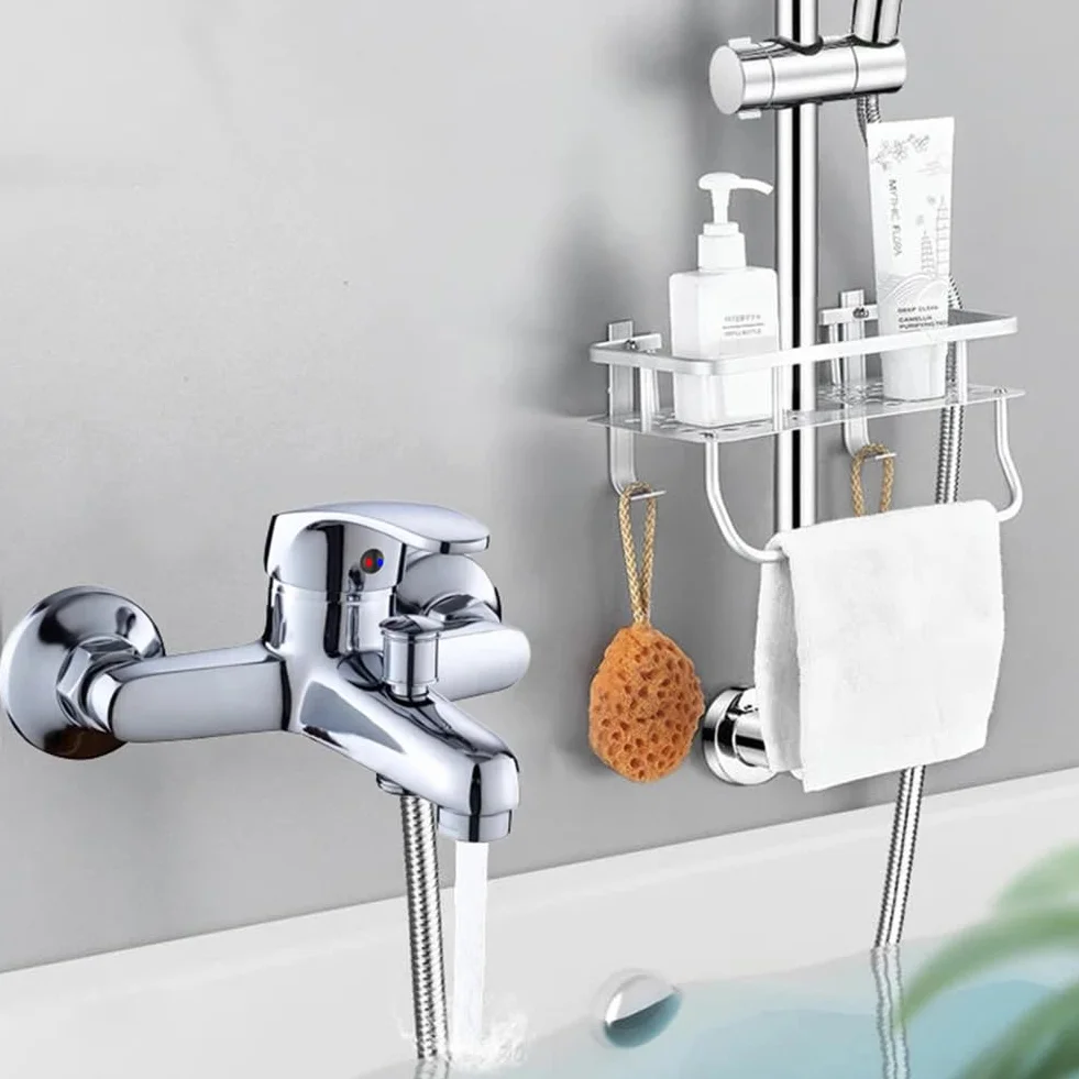 Rubinetto per vasca da bagno ANMECS Rubinetto a parete Rubinetto Miscelatore per vasca da bagno cromato