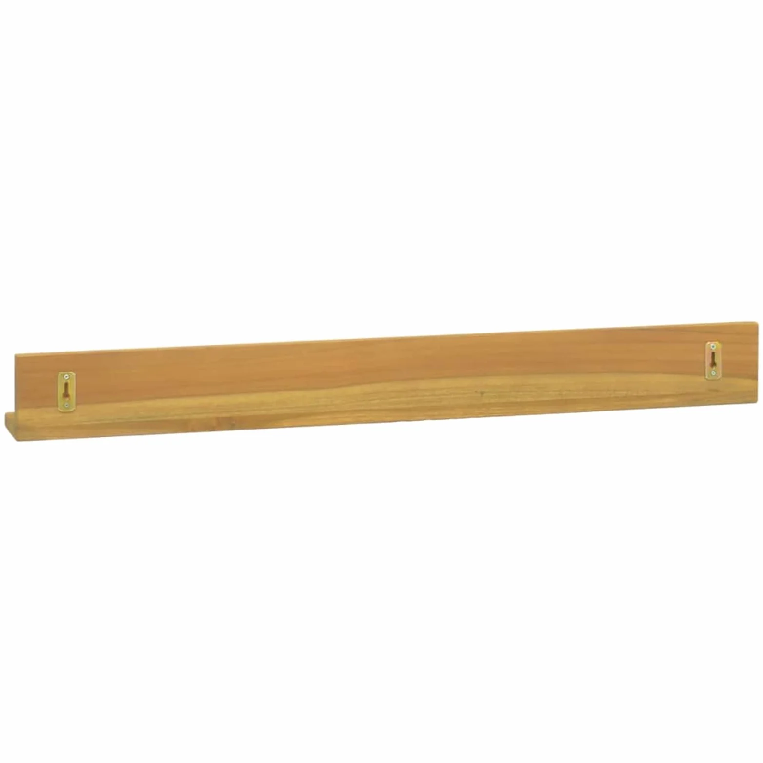 ZHOUMIN Mensole da Parete 2 pz 90x10x10 cm in Legno Massello di Teak,Mensola da Parete,Mensole da Muro,Mensole da Muro Design Moderne