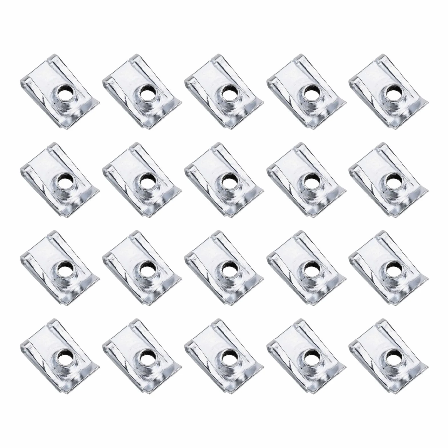 Dadi a U zincati 20 pezzi per camino veicoli elettrodomestici