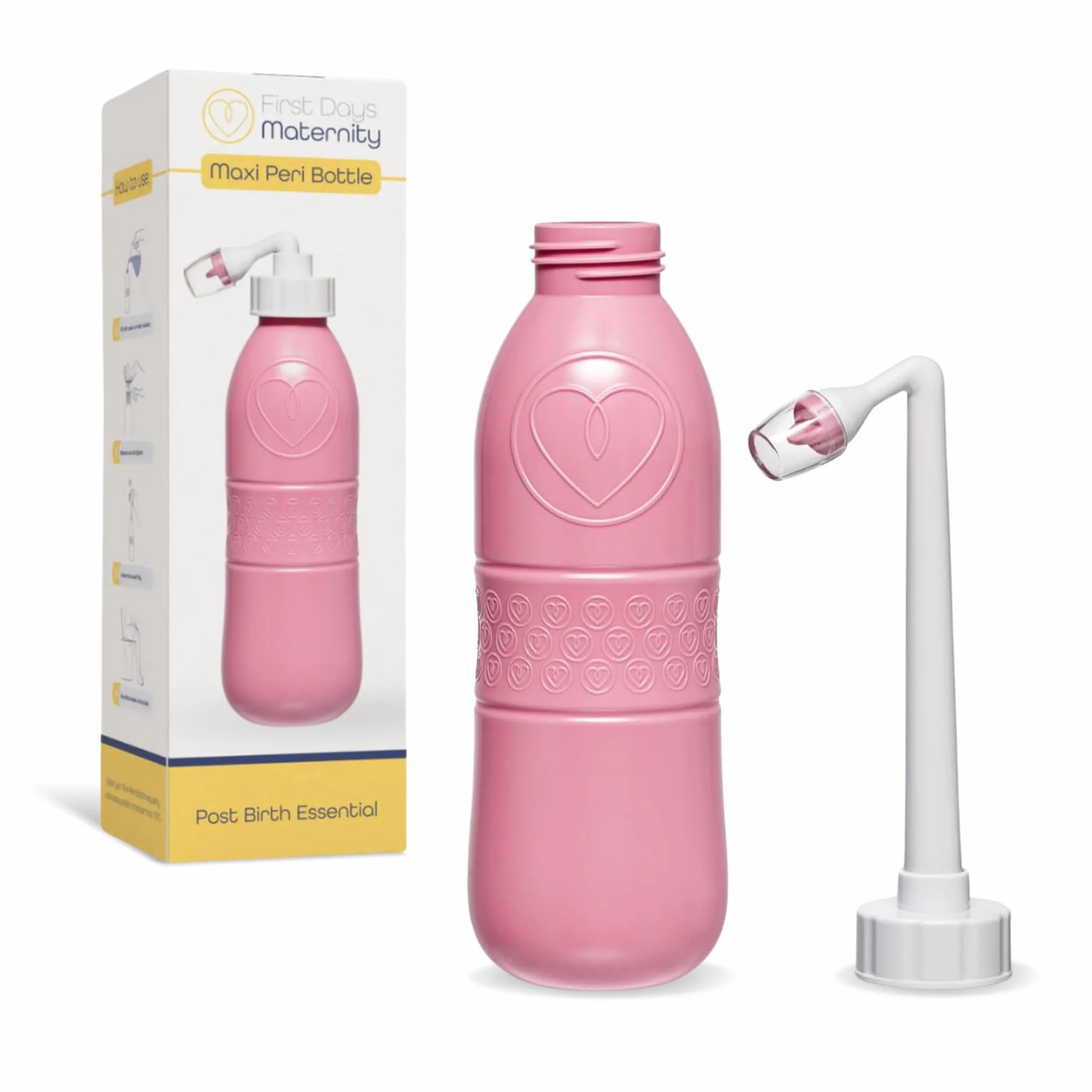First Days Maternity Bidet Portatile 650 ml Post-Parto Beccuccio Angolato