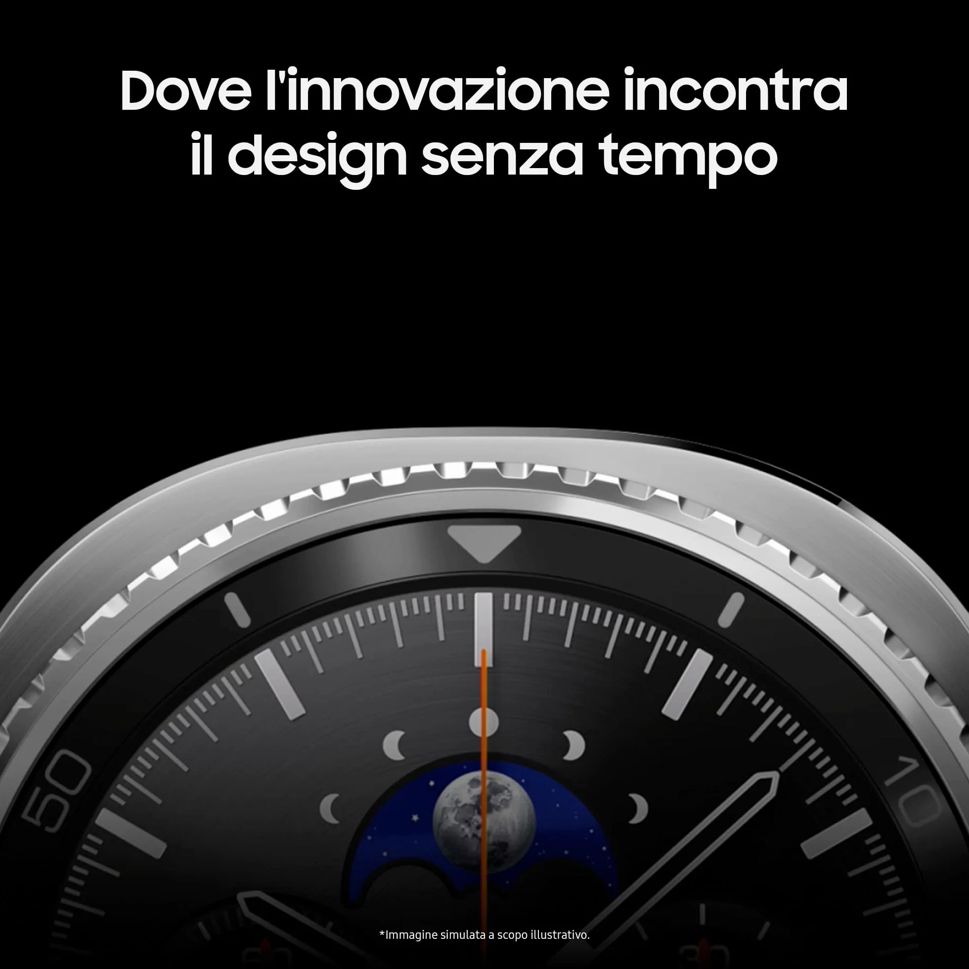 Samsung Galaxy Watch8 Classic (Black, BT, 46mm) Smartwatch Galaxy AI, Design Resistente agli Urti, Ghiera Girevole, Processore 3nm, Monitoraggio Attività Fisica e Sonno, One UI 8 [Versione Italiana]