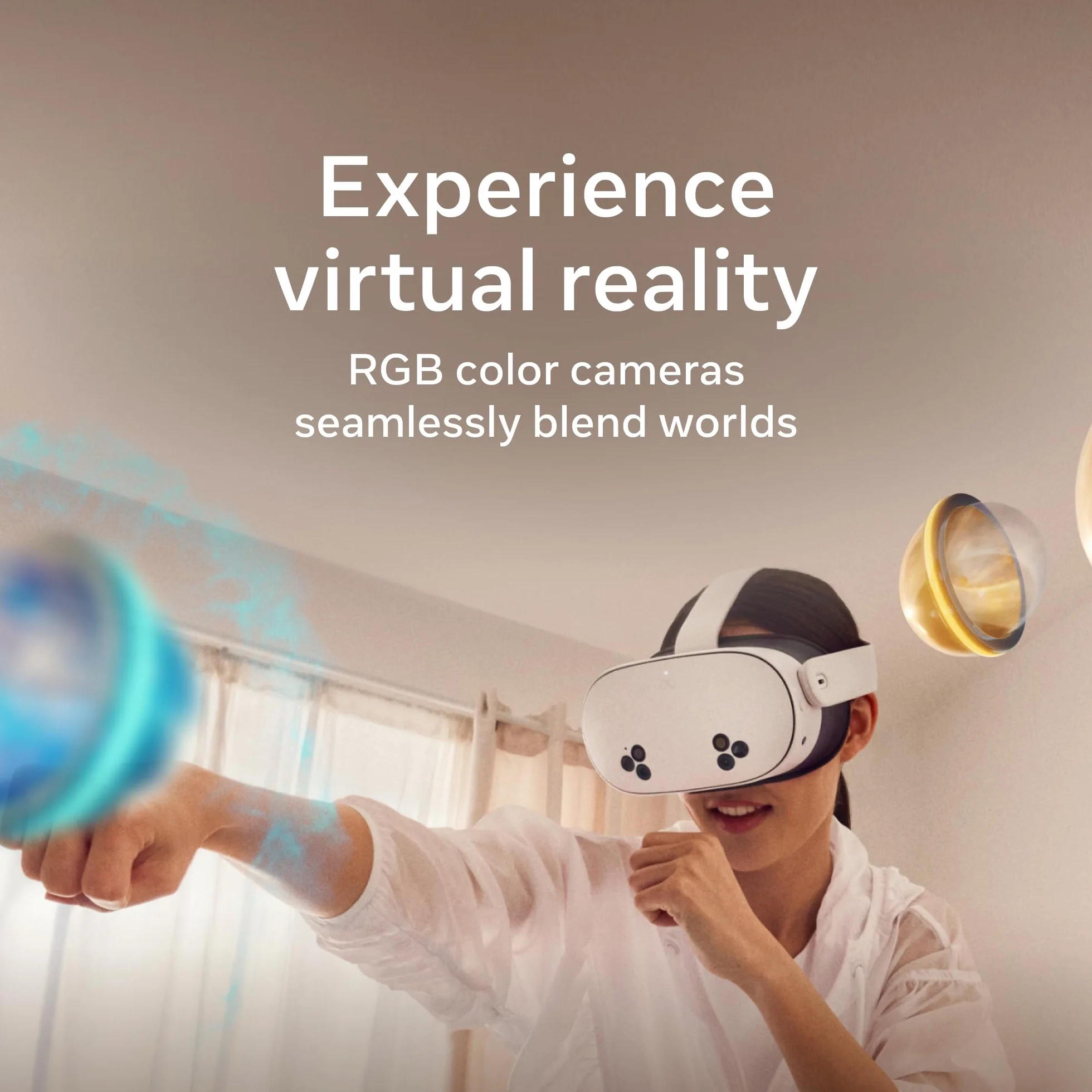 Meta Quest 3S 128GB — Dive into Mixed Reality — Unreal Device. Unreal Price. — All-in-One Headset — Get a 3-Month Trial of Horizon+ Included