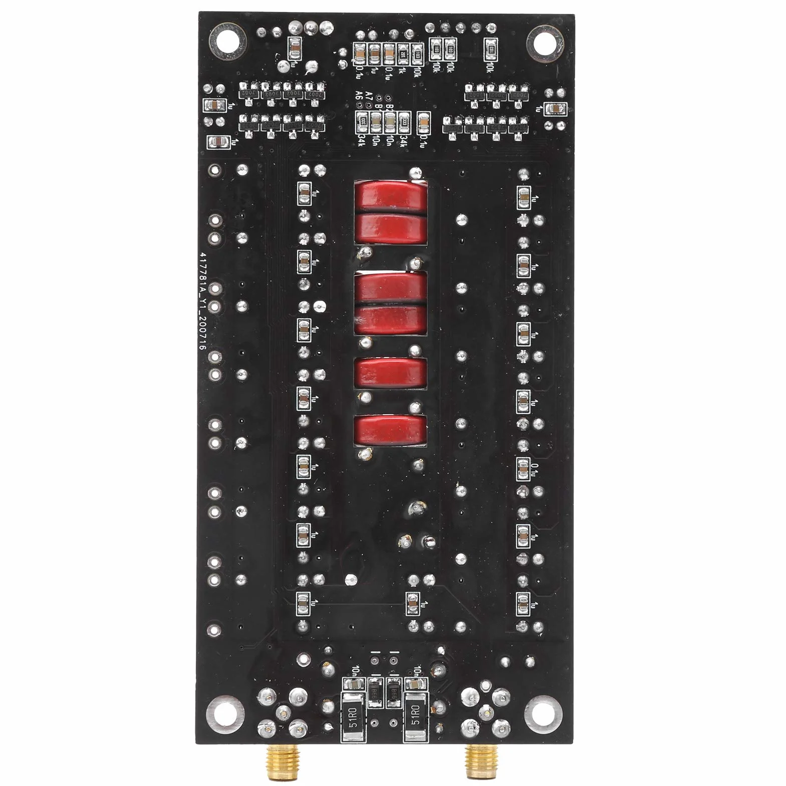 Dilwe Mini sintonizzatore Automatico per Antenna ATU-100, Scheda sintonizzatore Antenna 400mA con Schermo finito, Kit Fai-da-Te componenti Tester Antenna