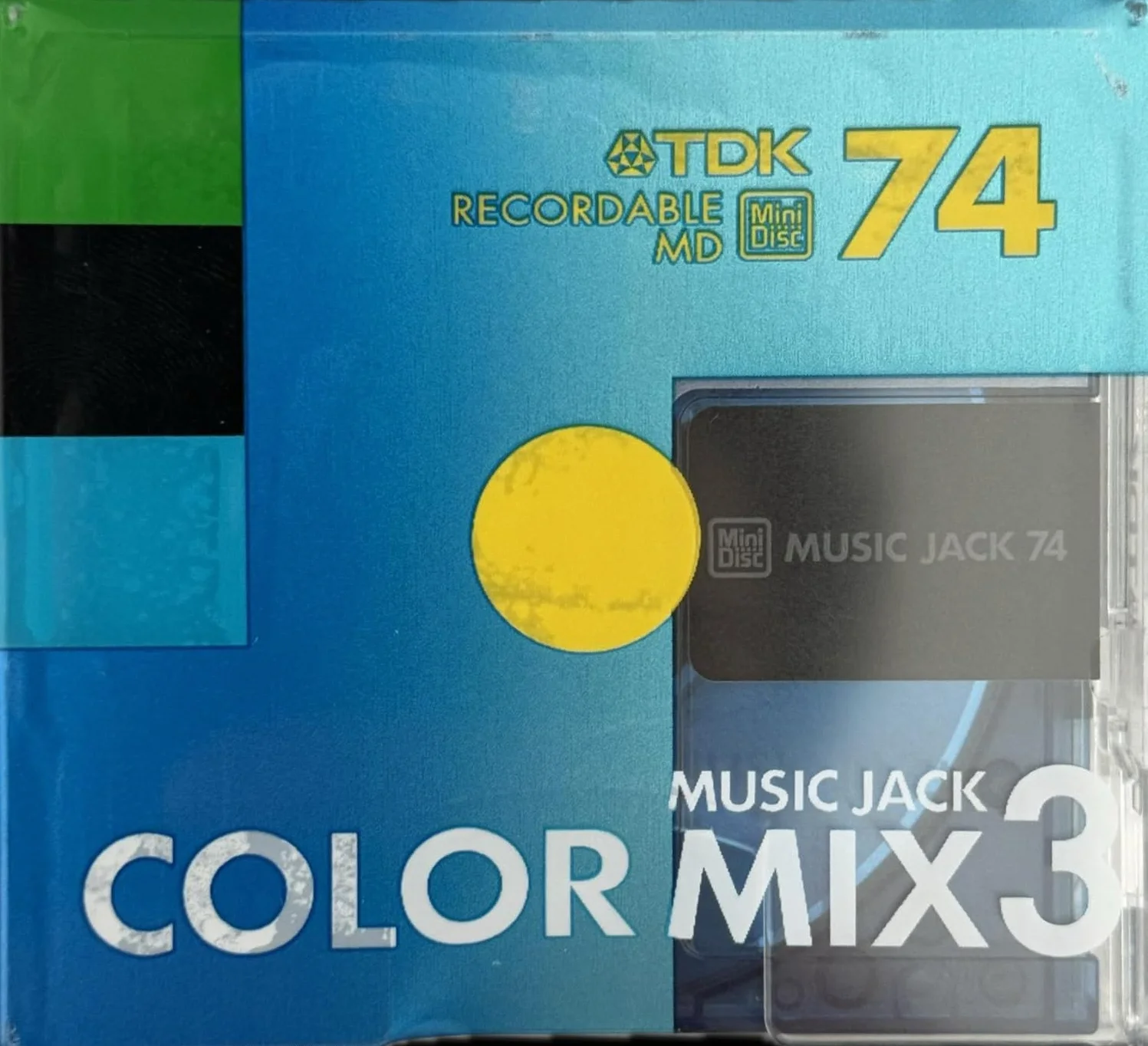 Mini Disc TDK Music Jack - Confezione da tre