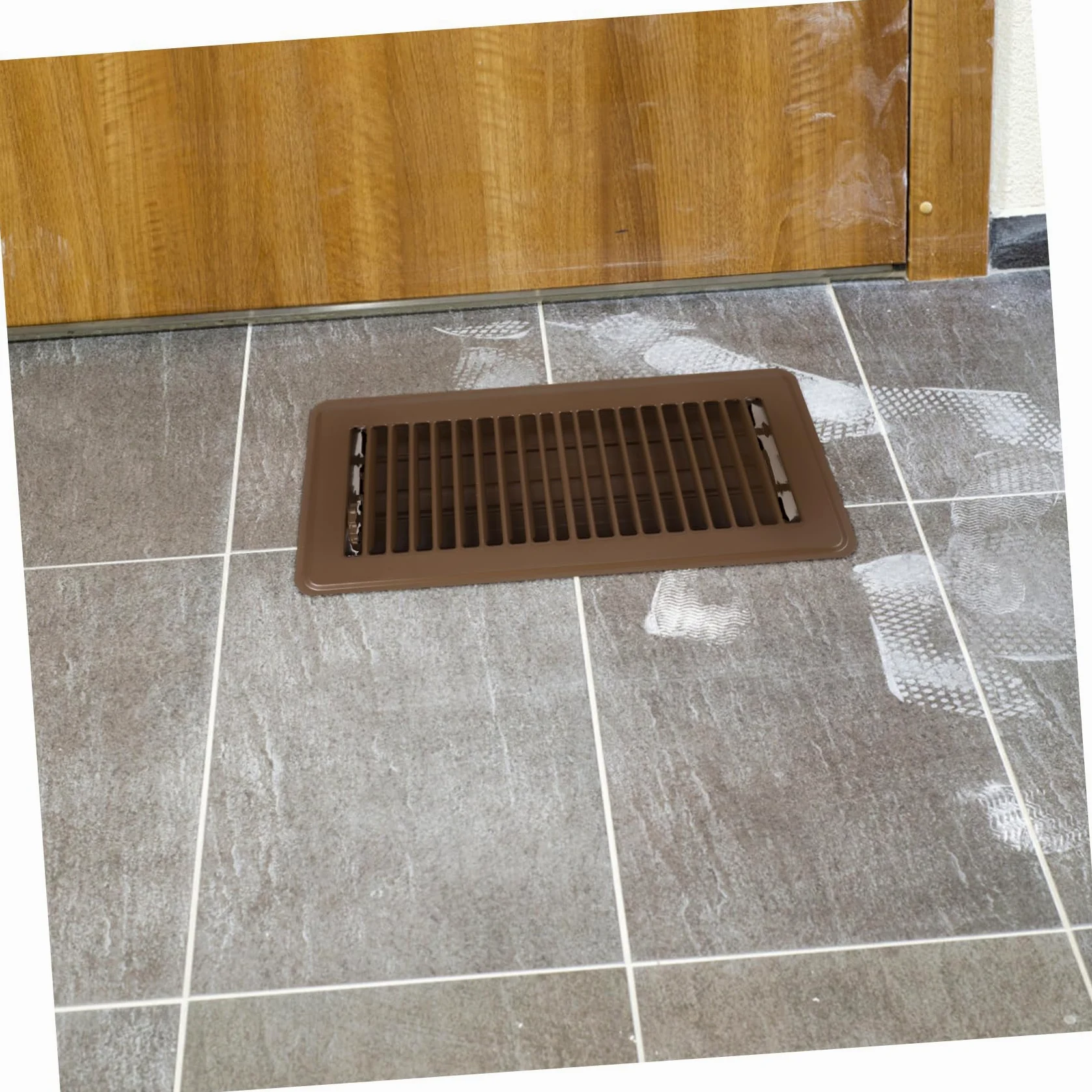 Griglia di Ventilazione Prese D'aria in Ferro Marrone per Pavimento Facili da Installare Multiuso per Edifici Industriali e Commerciali per Condizionamento