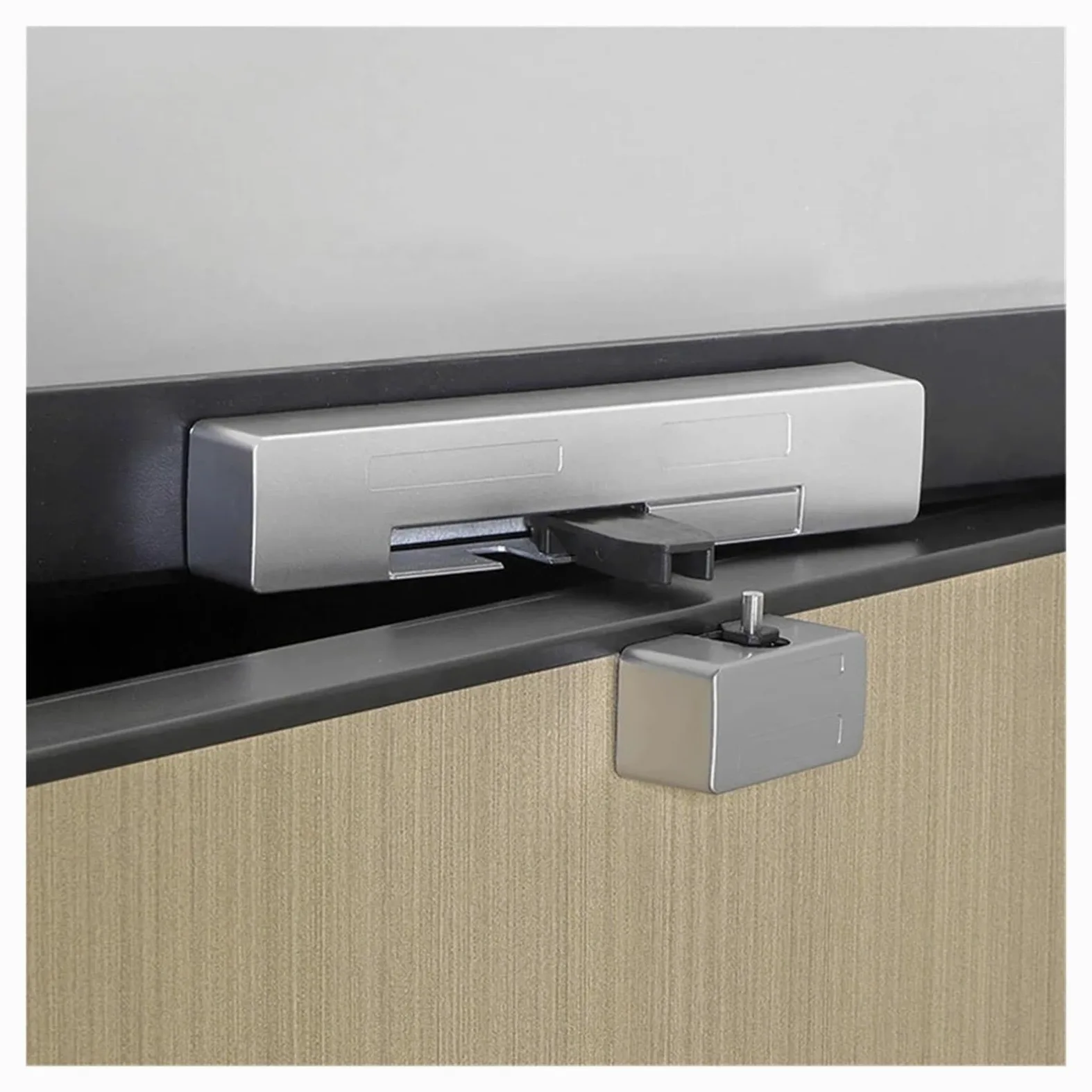 Chiudiporta automatico con smorzamento idraulico invisibile nascosto | Buffer nascosto for porta con chiusura automatica silenziosa(Expose Style)