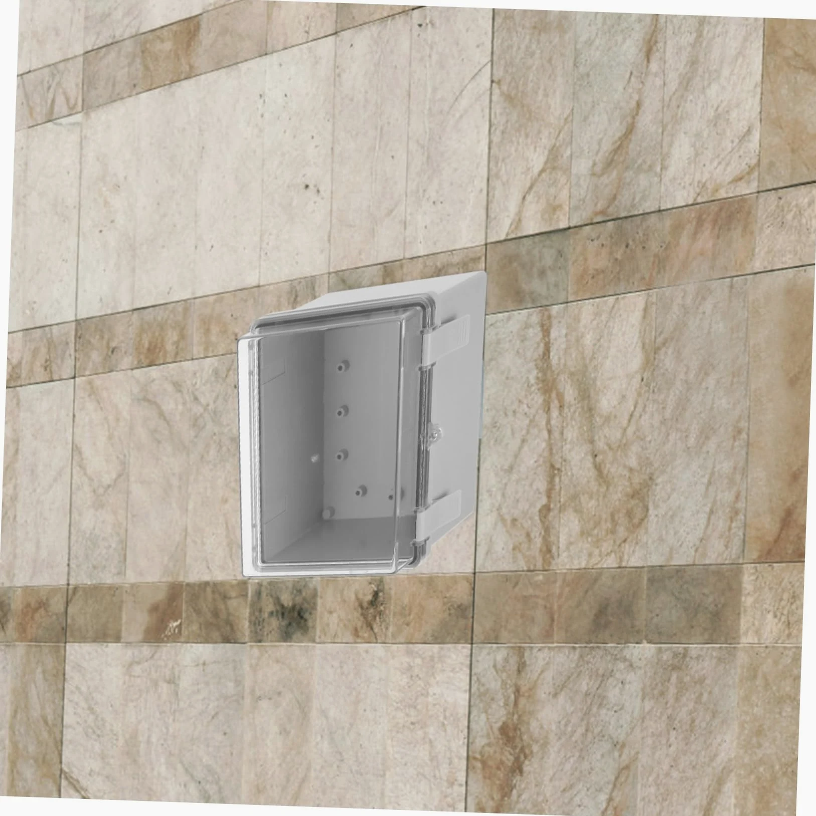 Scatola di Giunzione Elettrica 220X170X110 MM in Plastica e Antipolvere con Design Multifunzionale e Copertura per Esterni