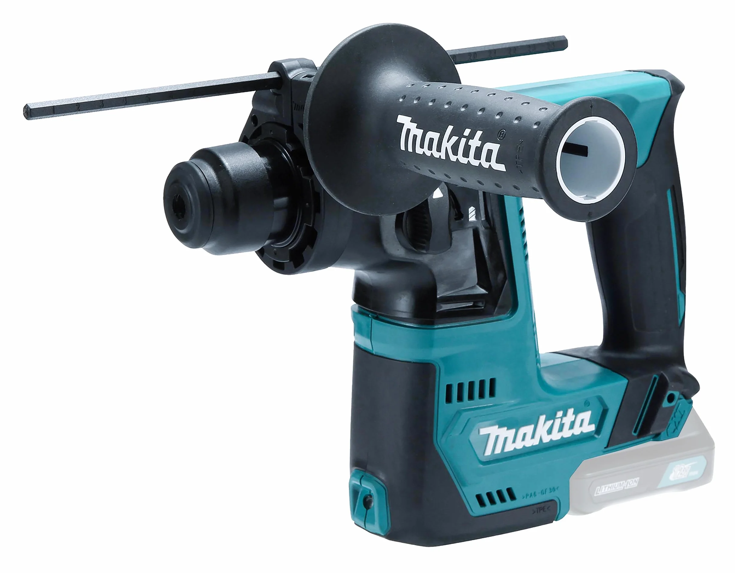 Makita Trapano a percussione a batteria SDS-Plus 12 V max, blu, nero