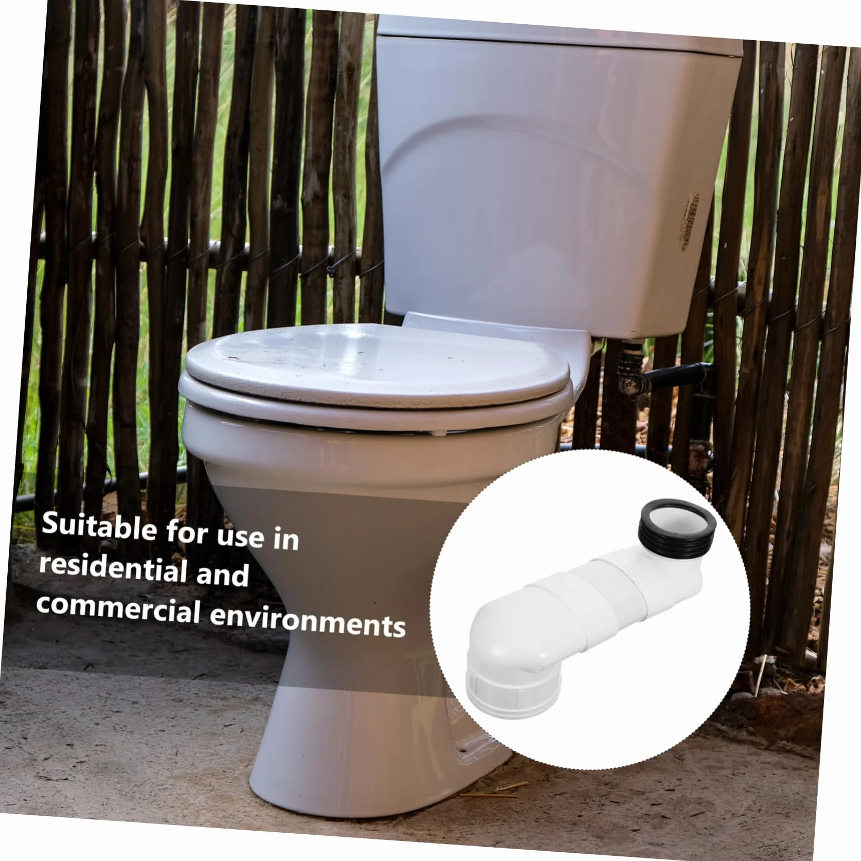 Raccordo di Scarico per WC Closestool Dispositivo di Spostamento