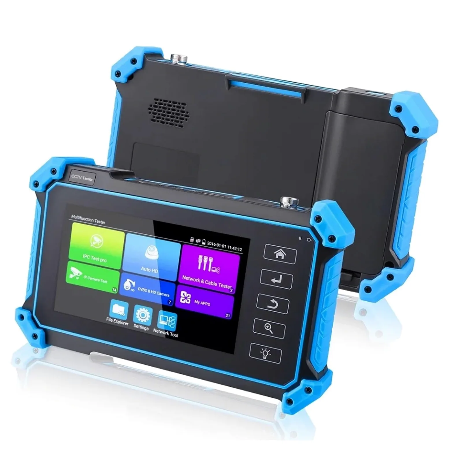 Tester for Telecamera CCTV 4K 8MP AHD CVI TVI CVBS Tester for Telecamera IP Display HD Monitor Video Touch Screen IPS da 5.4 Pollici Strumento Tester IPC(IPC-5100Plus)