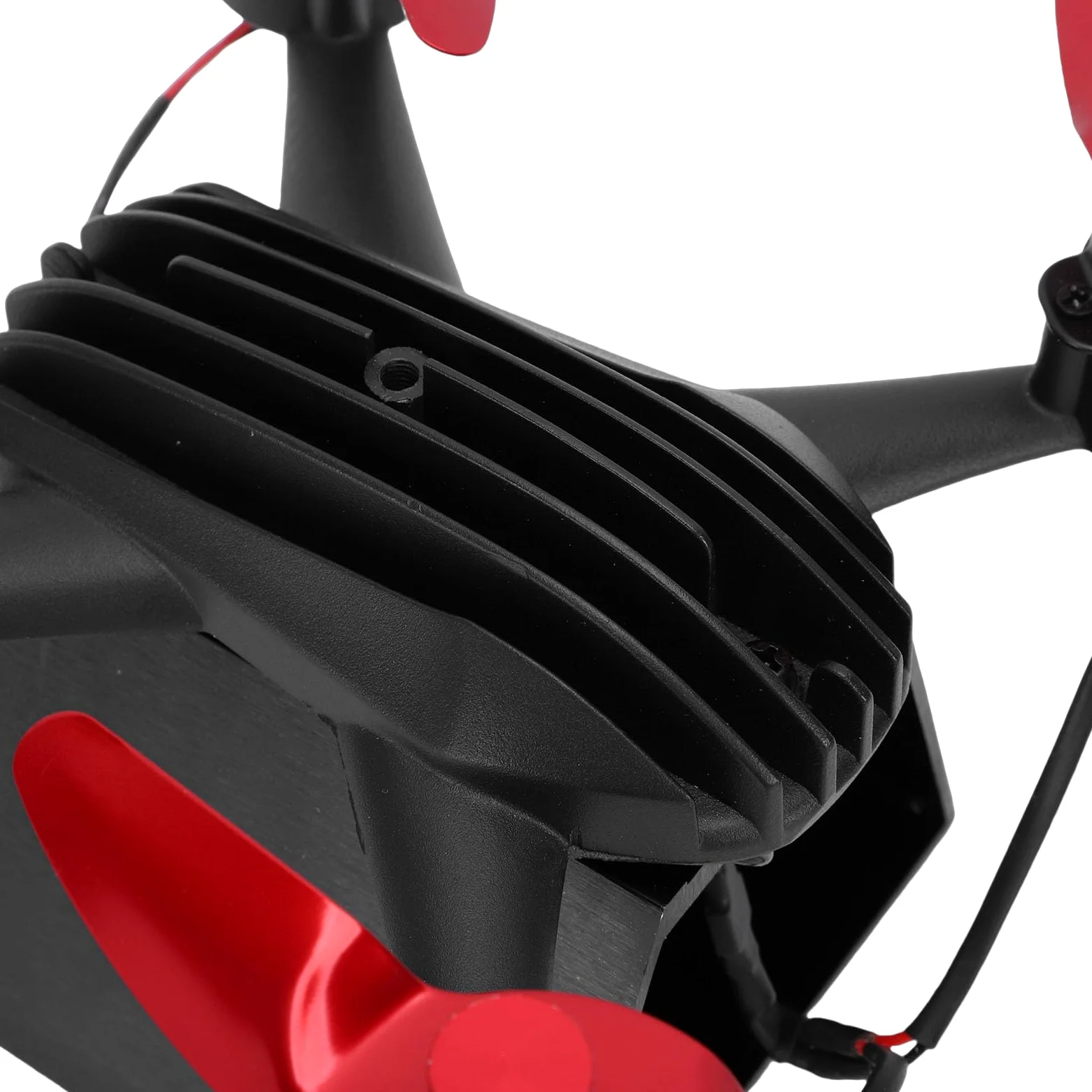 Ventola Termica per Stufa a Legna in Lega di Alluminio, Forma a Drone, 1000-1600rpm ≤25db, per Caminetto a Pellet e Gas, Montaggio a Parete