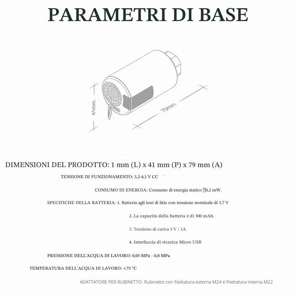 Miscelatore per lavello da cucina rubinetto bagno senza contatto sensore automatico infrarossi