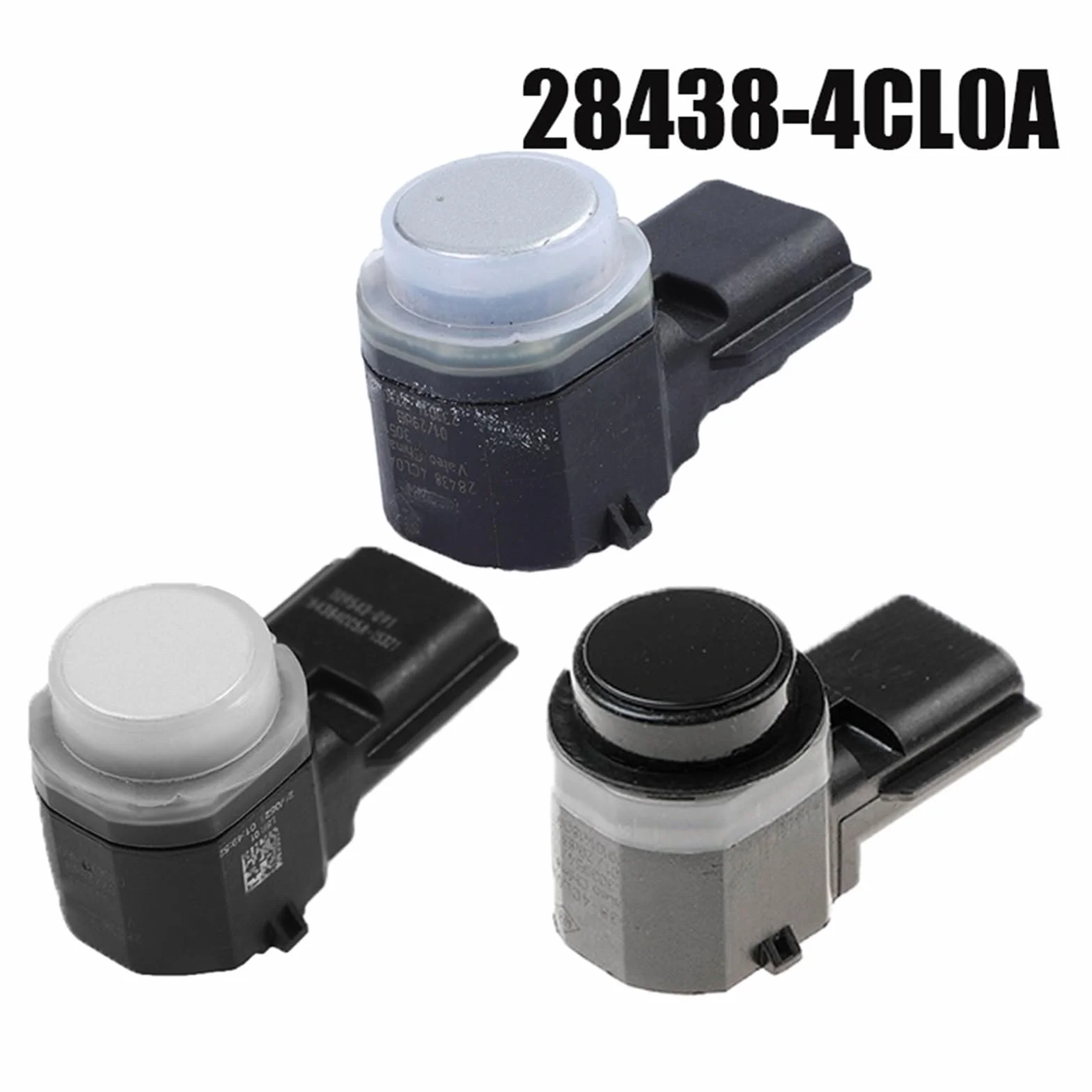 Sensori di parcheggio retromarcia 28438-4CL0A Sensori di parcheggio PDC 284384CL0A per Nissan X-Trail T32 1.6L 2.0L 2014-2019 parti(1 pc black)