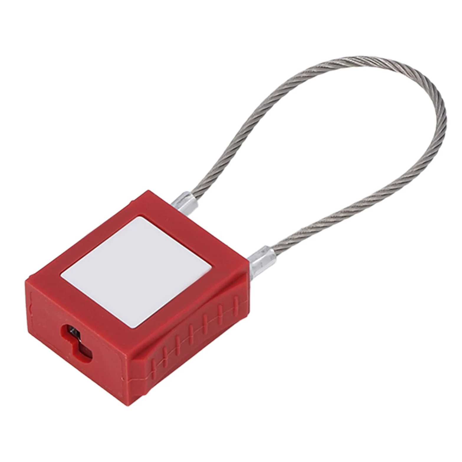 Lucchetto di Sicurezza con Cavo di Blocco e Tagout Lucchetto di Sicurezza Durevole in Acciaio Inossidabile per Uso Industriale 5 Lucchetti (#1)