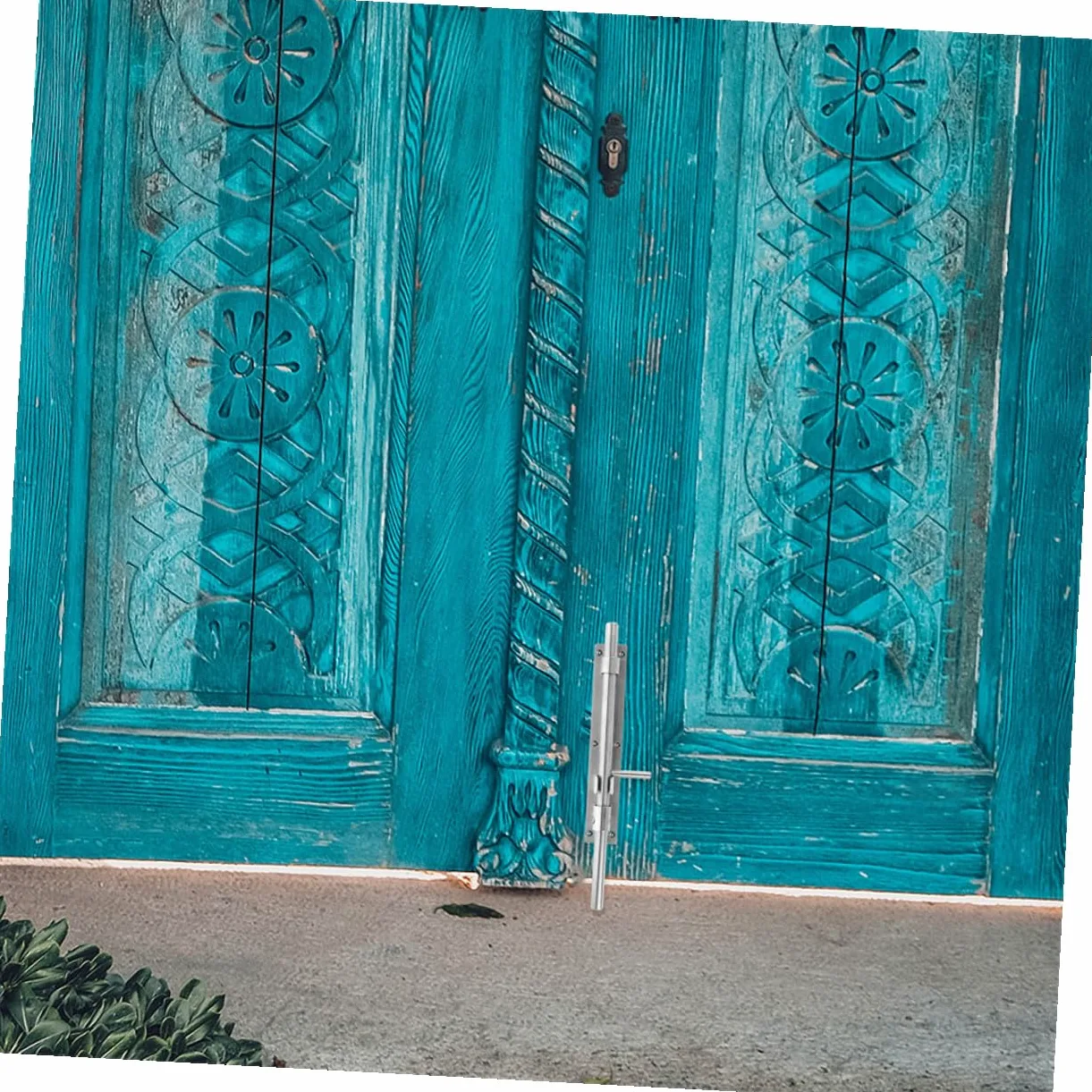 2 pezzi Bullone per Porta in Acciaio Inossidabile Chiusura Scorrevole Pesante per Sicurezza Casa Adatto Porte in Legno Cancelli e Armadi Facile da Usare e Resistente