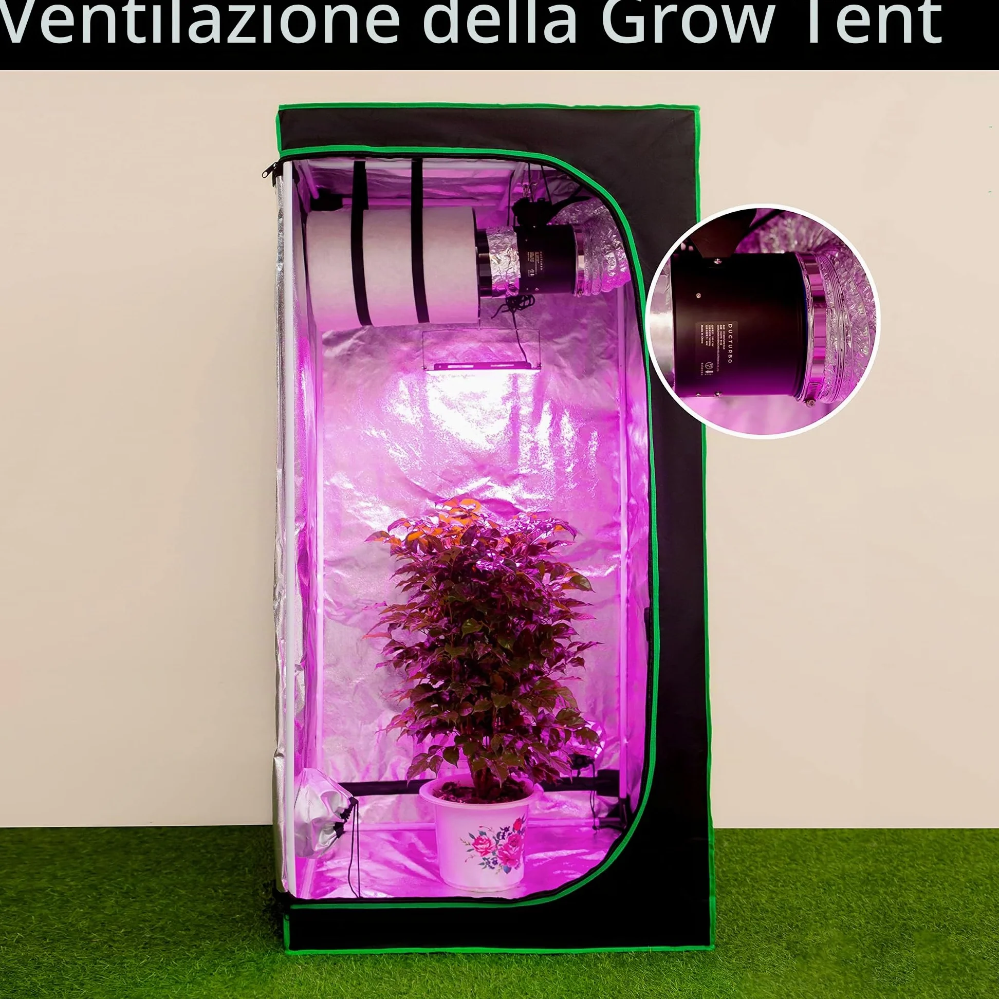 Ventola Aspirazione 150mm regolabile, Ventilatore del Condotto, Massimo Estrazione 594m³/h Ventola di Aspirazione, Estrattore aria in linea con controllore di velocità variabile