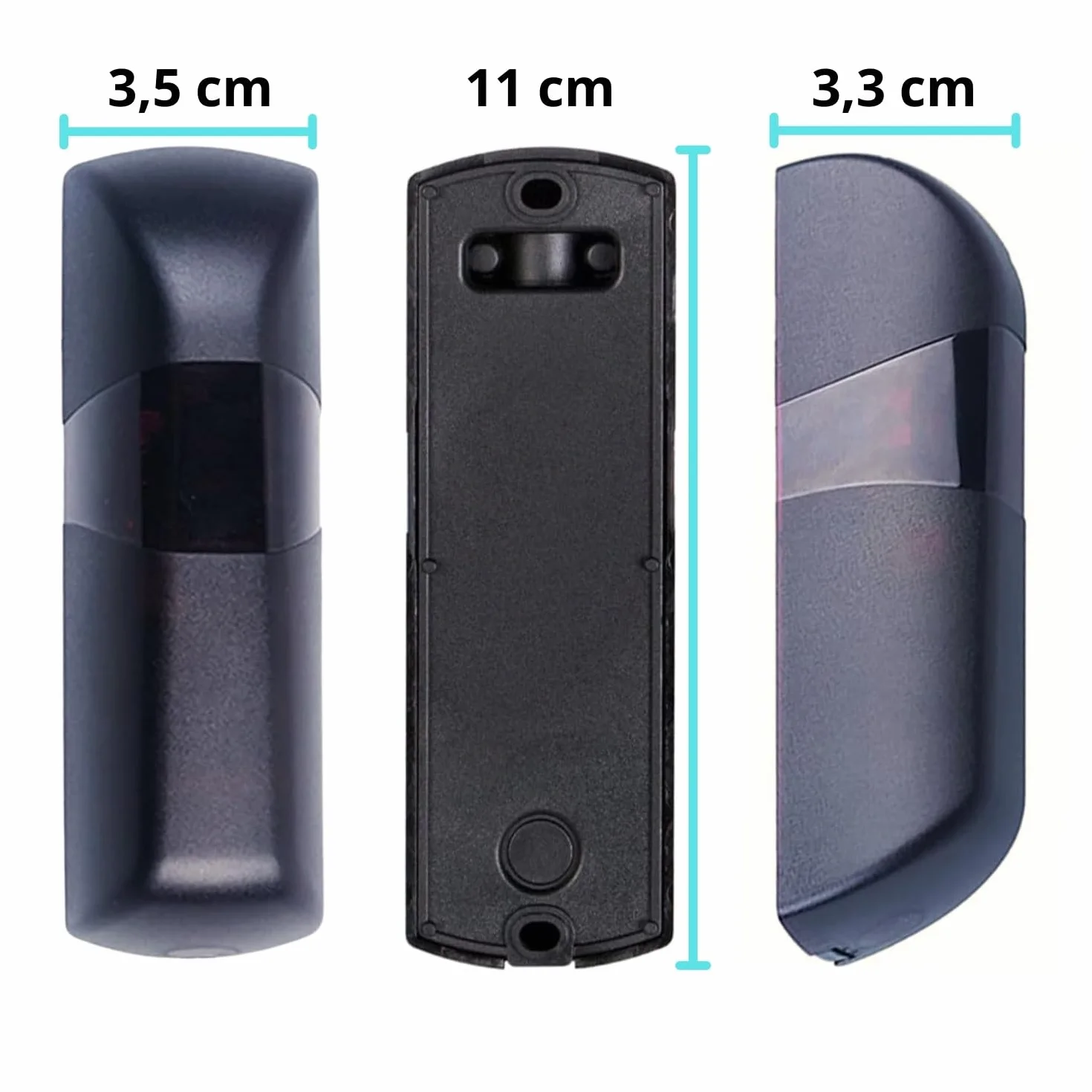 Domyno Coppia Fotocellule Infrarossi Universali Cancello Garage Sensore Esterno 12V 24V AC DC