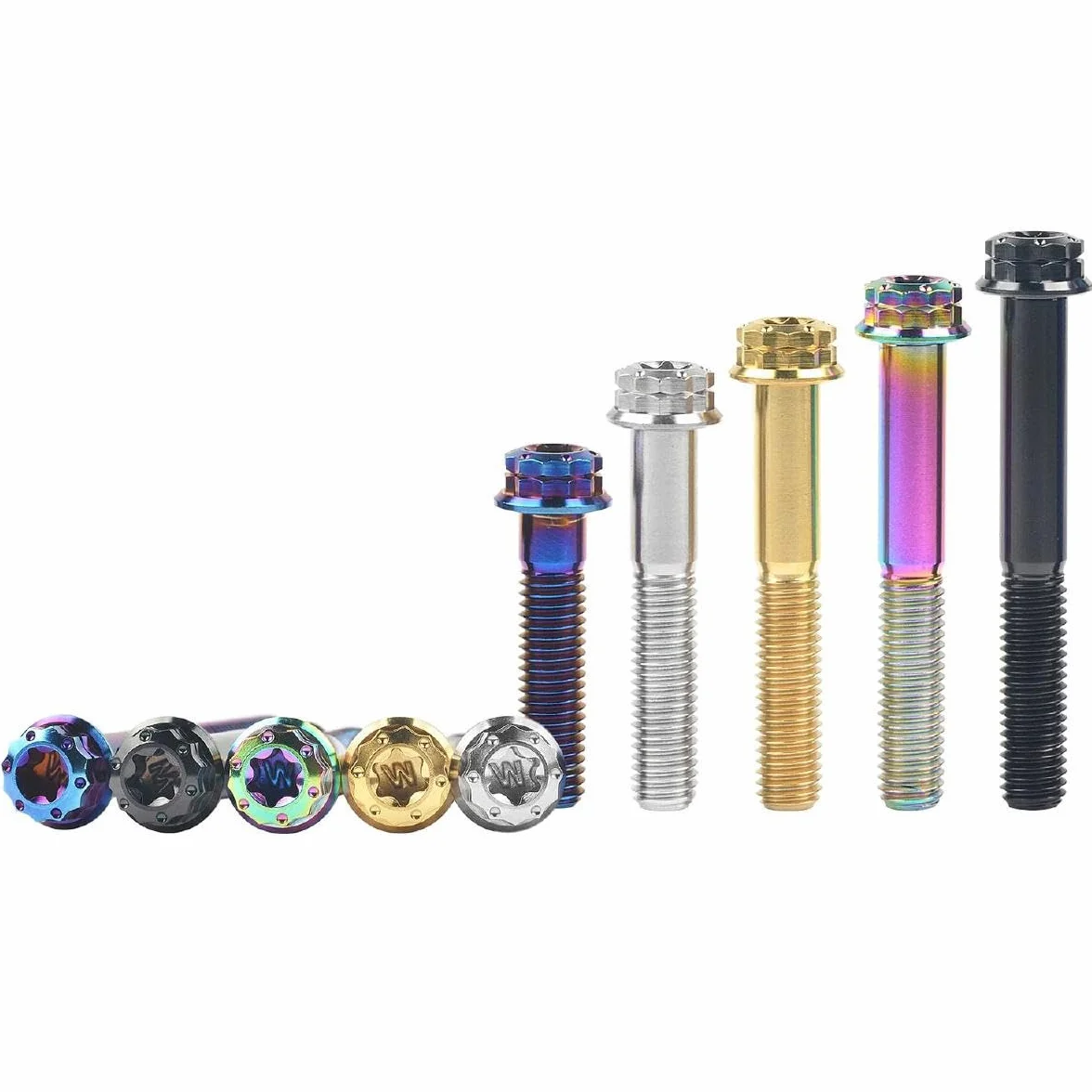Titanium M10X20-70mm Torx Assortment 3 Pezzi Auto Moto