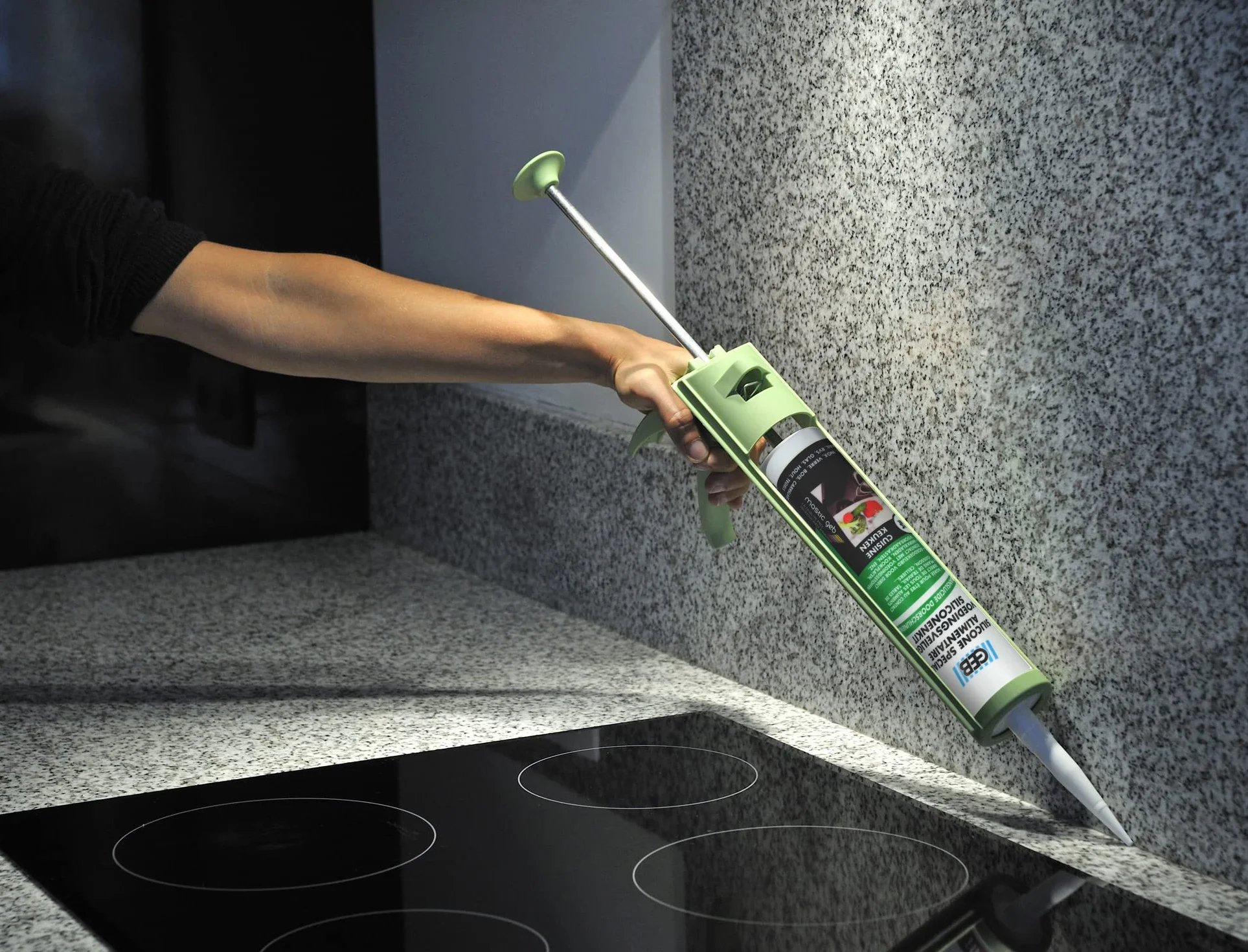 GEB Sigillante Silicone per Contatto Alimentare Traslucido 280 ml