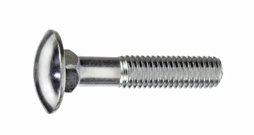 Connex DIN 603 Vite a testa tonda con quadro sottotesta M10 x 50 mm zincato 1.000 g