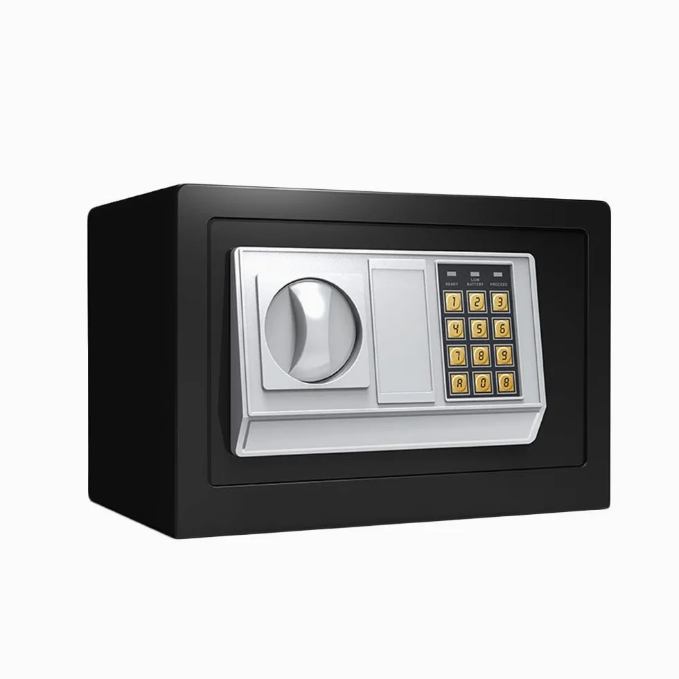 Casseforti con Password Cassaforte Interamente in Acciaio, Piccola cassaforte Invisibile a Muro per Uso Domestico/Oro