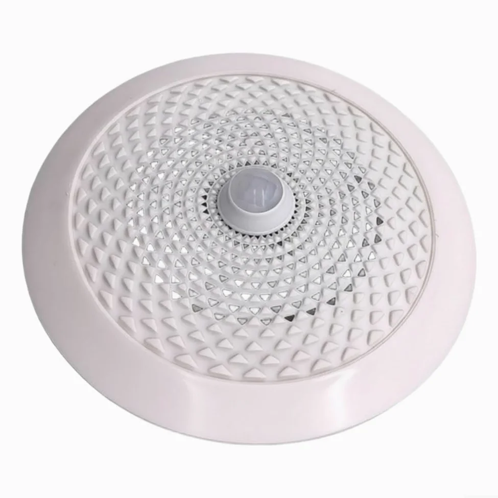 Montaggio a soffitto sensore di movimento allarme altoparlante 5W | Tecnologia PIR, raggio di rilevamento di 5 m, risposta rapida, rilevamento affidabile, allarme personale
