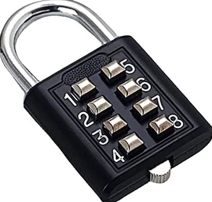 Lucchetti a combinazione， Lucchetti per valigie Lucchetto con codice, lucchetto, lucchetto for armadietto con combinazione(Parent,Silver)