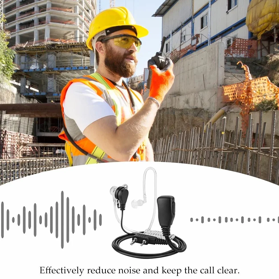 DONGKER 6 auricolari Walkie Talkie, radio bidirezionale per Walkie Talkie