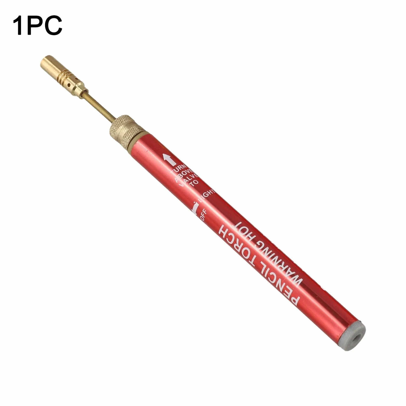 Mini torcia a gas butano ricaricabile senza fili, saldatore aerografo con controllo fiamma regolabile, strumento versatile (1 pezzo)