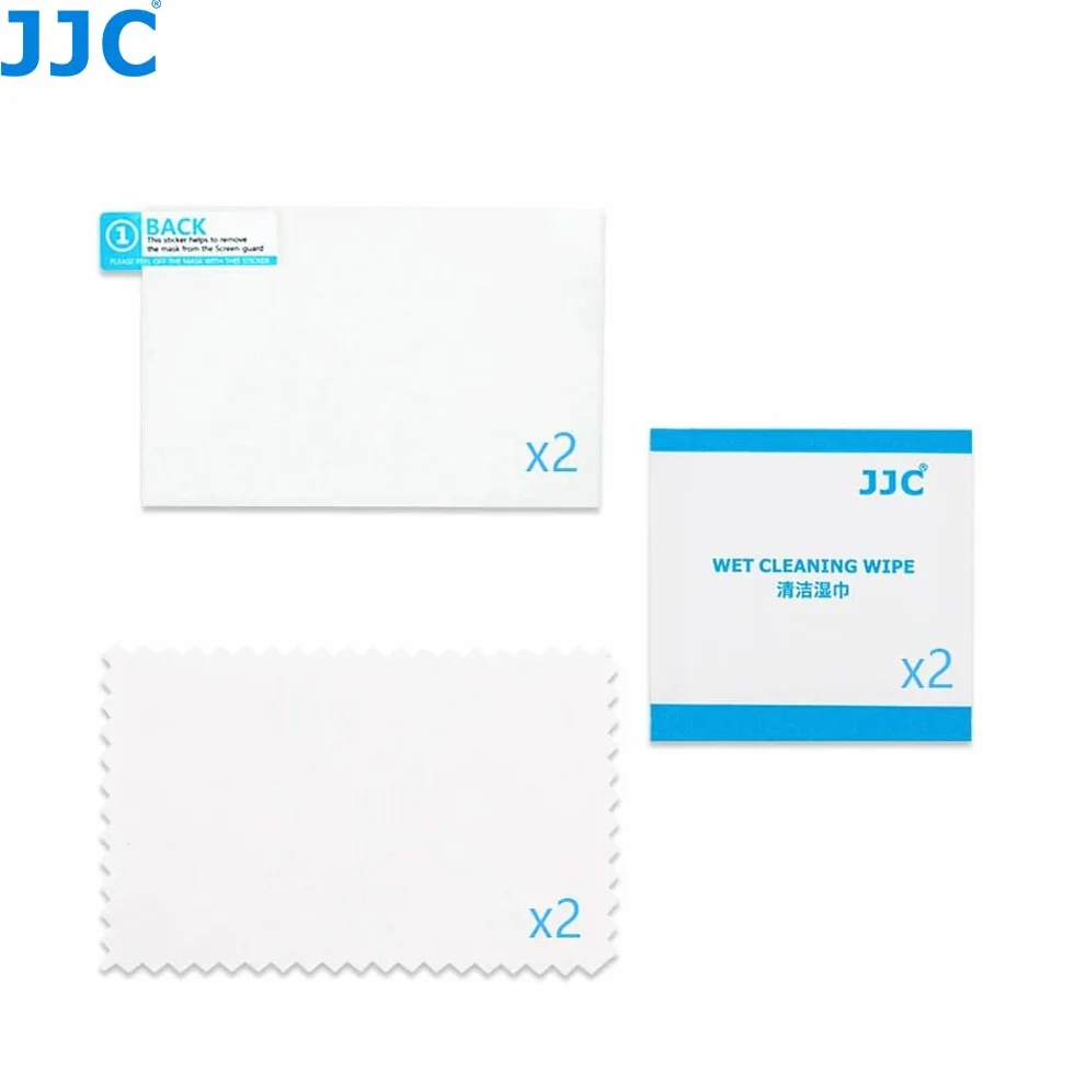 JJC (2 Pack) Protezione dello schermo in vetro temperato per DJI RC (RM330)/RC2 (RM331) Controller per Air3, Mini 4 Pro, Mini 3 Pro, Mavic 3 Cine, Mavic 3 Ultra-Sottile HD, Anti-Graffio Senza Bolle
