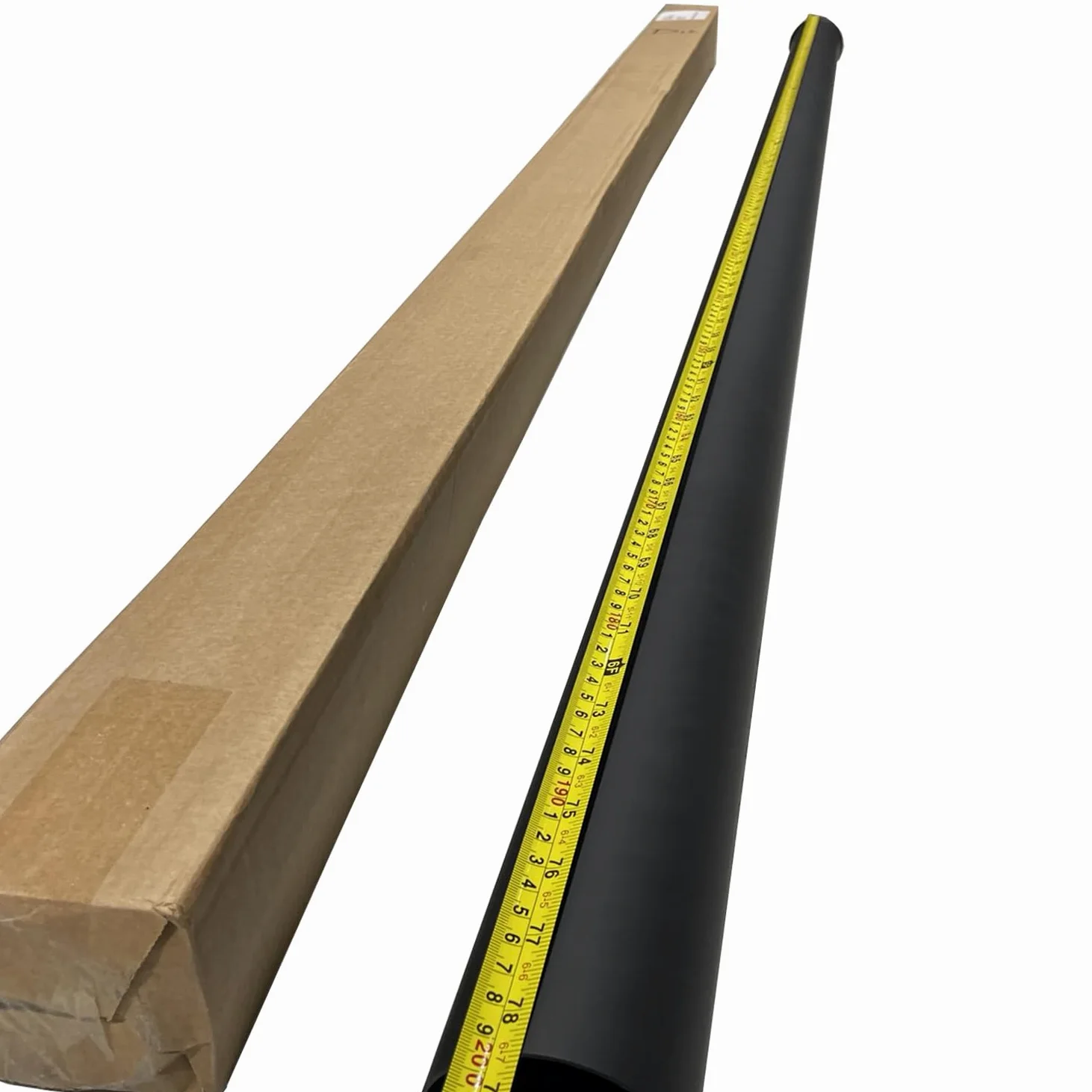 Tubo In ACCIAIO NERO 2 MTL Per Stufa a Pellet o Legna Canale Da Fumo Modulo CANNA FUMARIA Per Interno Estrazione Fumi (DN 80)