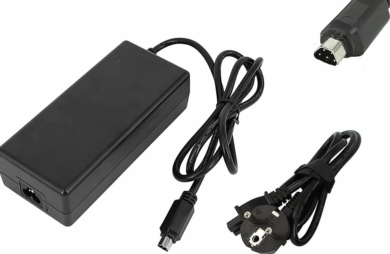 PowerSmart® Caricatore trapezoidale da 2 A, 5 pin, 42 V, compatibile con batterie al litio Joycube, Phylion 36 V