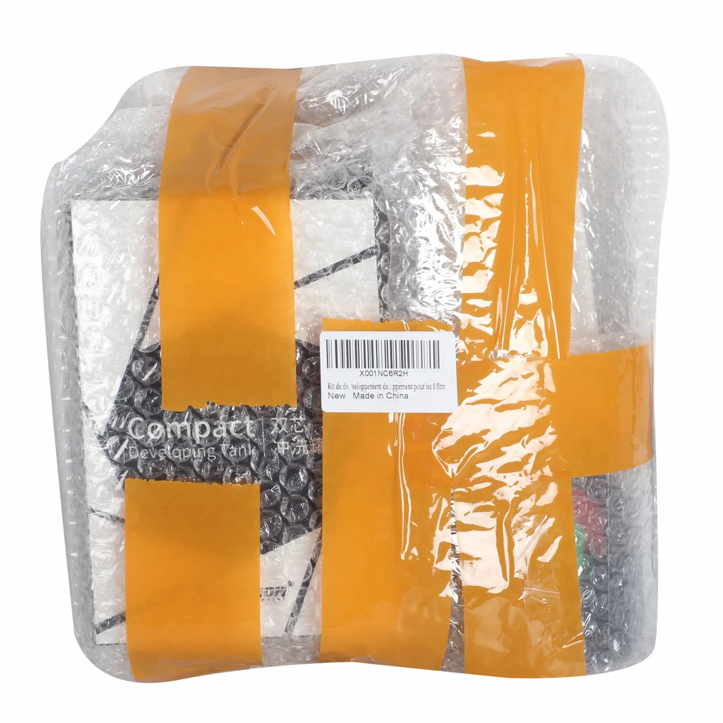 Kit di sviluppo per camera nera, trattamento di film 120 127 126 negativo 10xlente d'ingrandimento a piedi, ingrandimento 4 bande di 3 negativi 6x6 cm, compatta vasca di sviluppo per le 2 pellicole