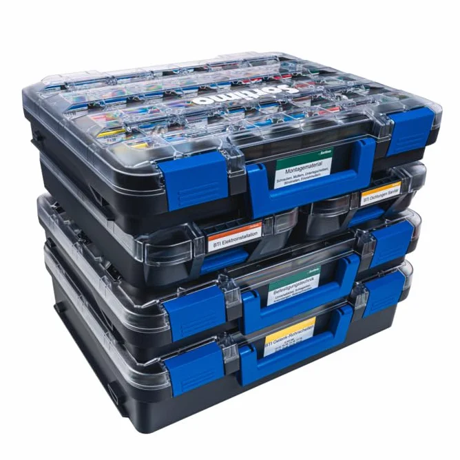 T-BOXX 320 H63 Cassetta di assortimento per piccole parti, con set IB da 48 comparti