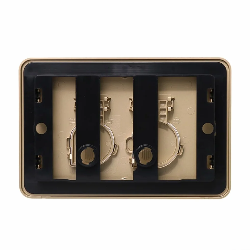 Piastra di scarico WC a doppio scarico con due pulsanti, adatta per Geberit UP300 UP320 e Sigm-Series 01/10/20/21/30/50/60, pannello cisterna per arredamento moderno del bagno (bianco)