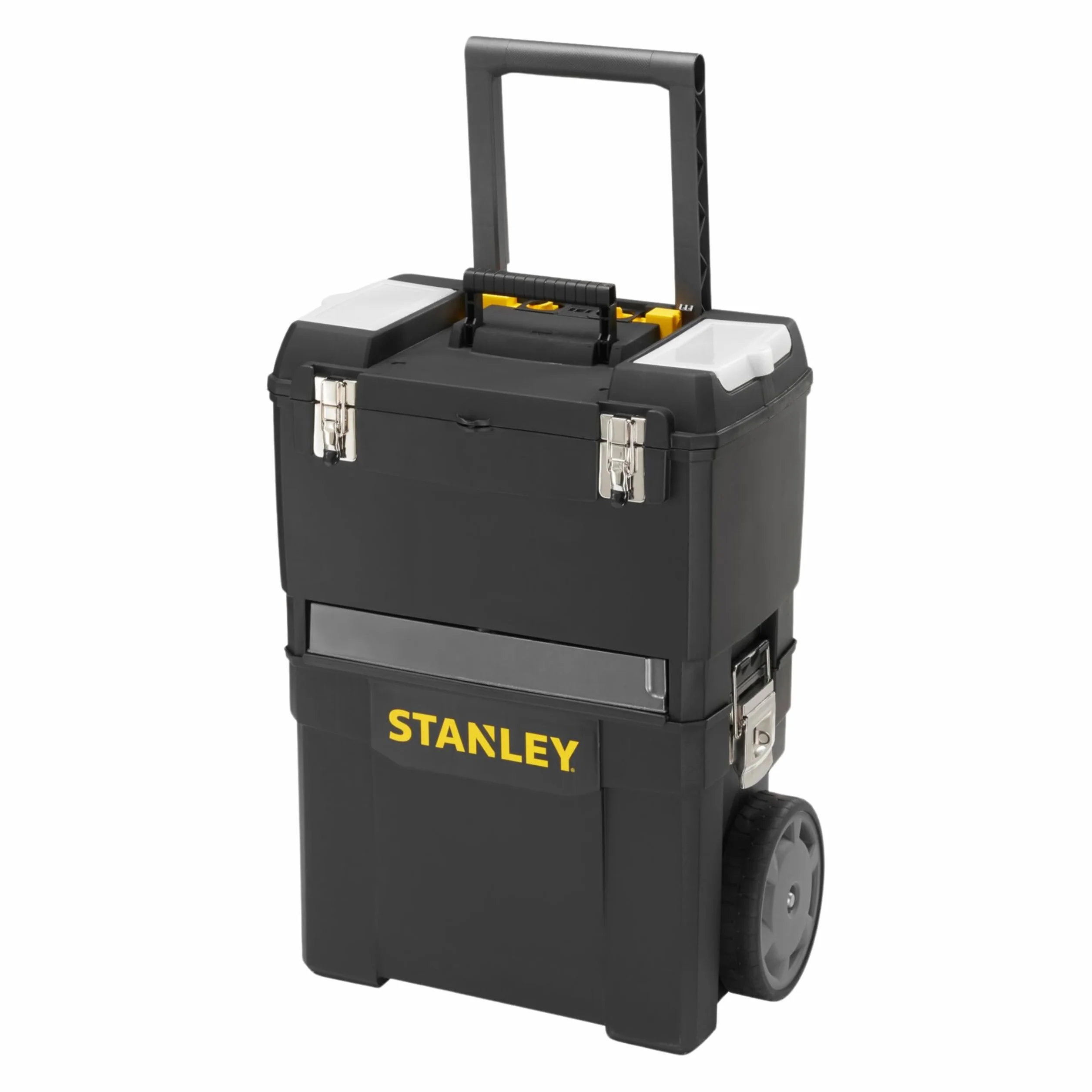 STANLEY Centro di lavoro mobile 2 in 1 1-93-968 con unità impilabili e cassetta degli attrezzi rimovibile