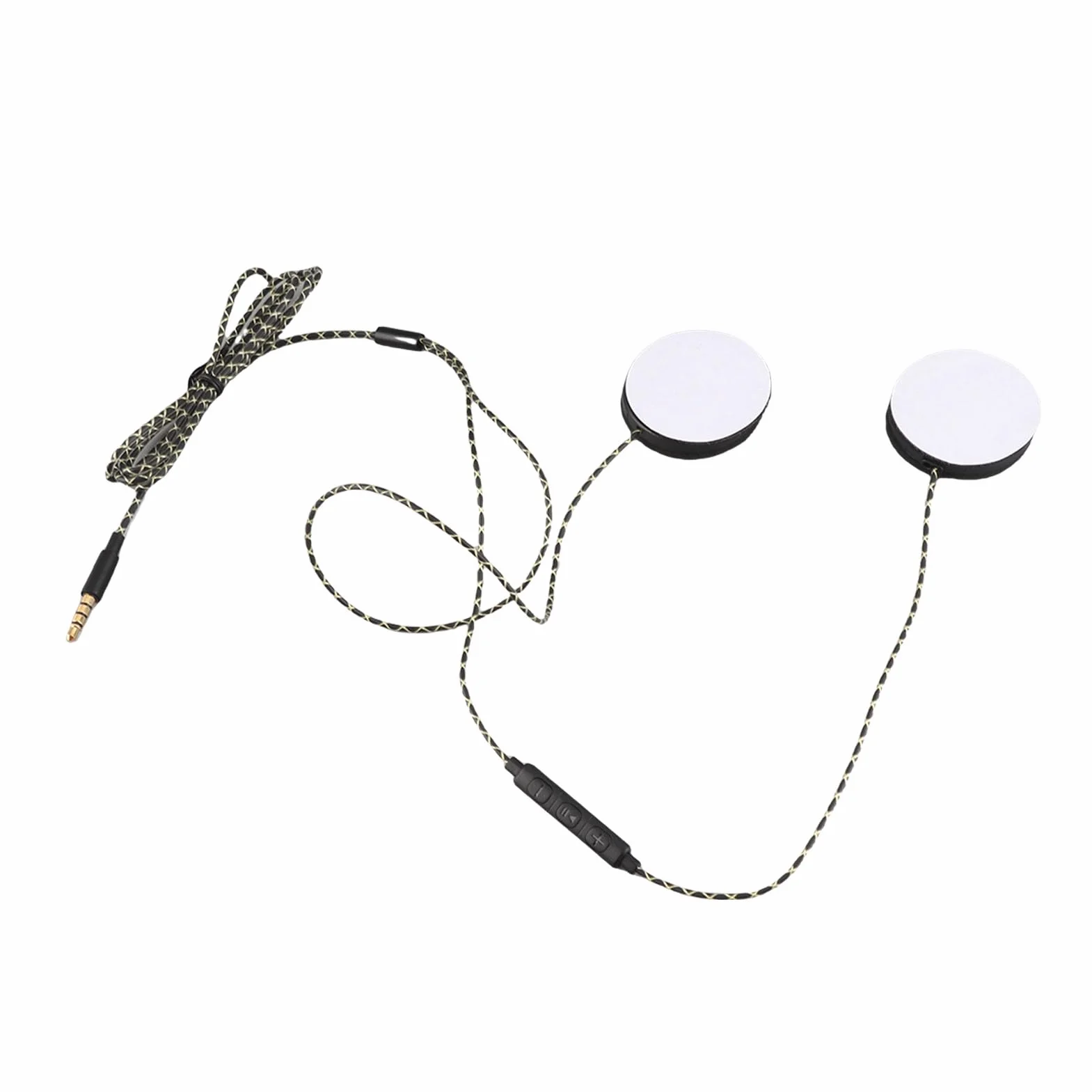KIMISS Cuffie per motociclette 3,5 mm, cuffie per cuffie casco per motociclette con qualità del suono eccezionale, funzione di chiamata a mani libere, comodo indossare