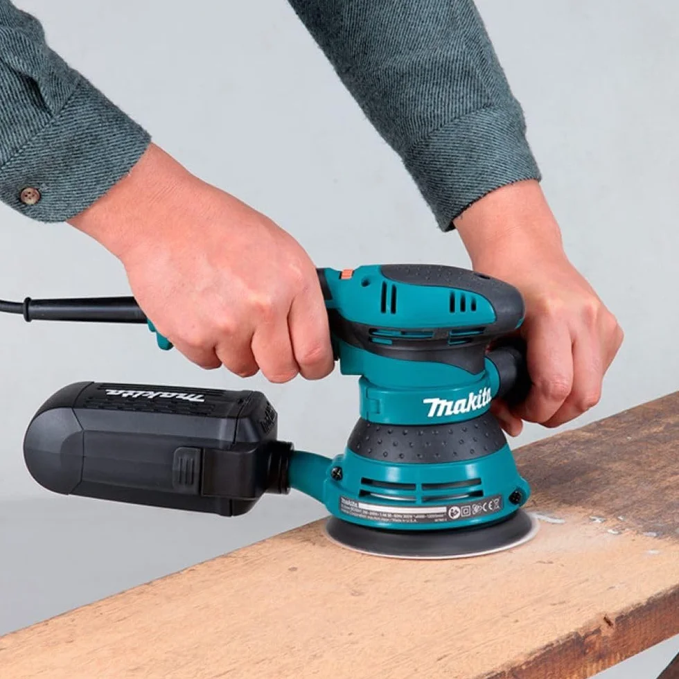 Makita BO5041 - Levigatrice Rotorbitale electronica 125 mm 300W 4000-12000 rpm 1.4 kg
