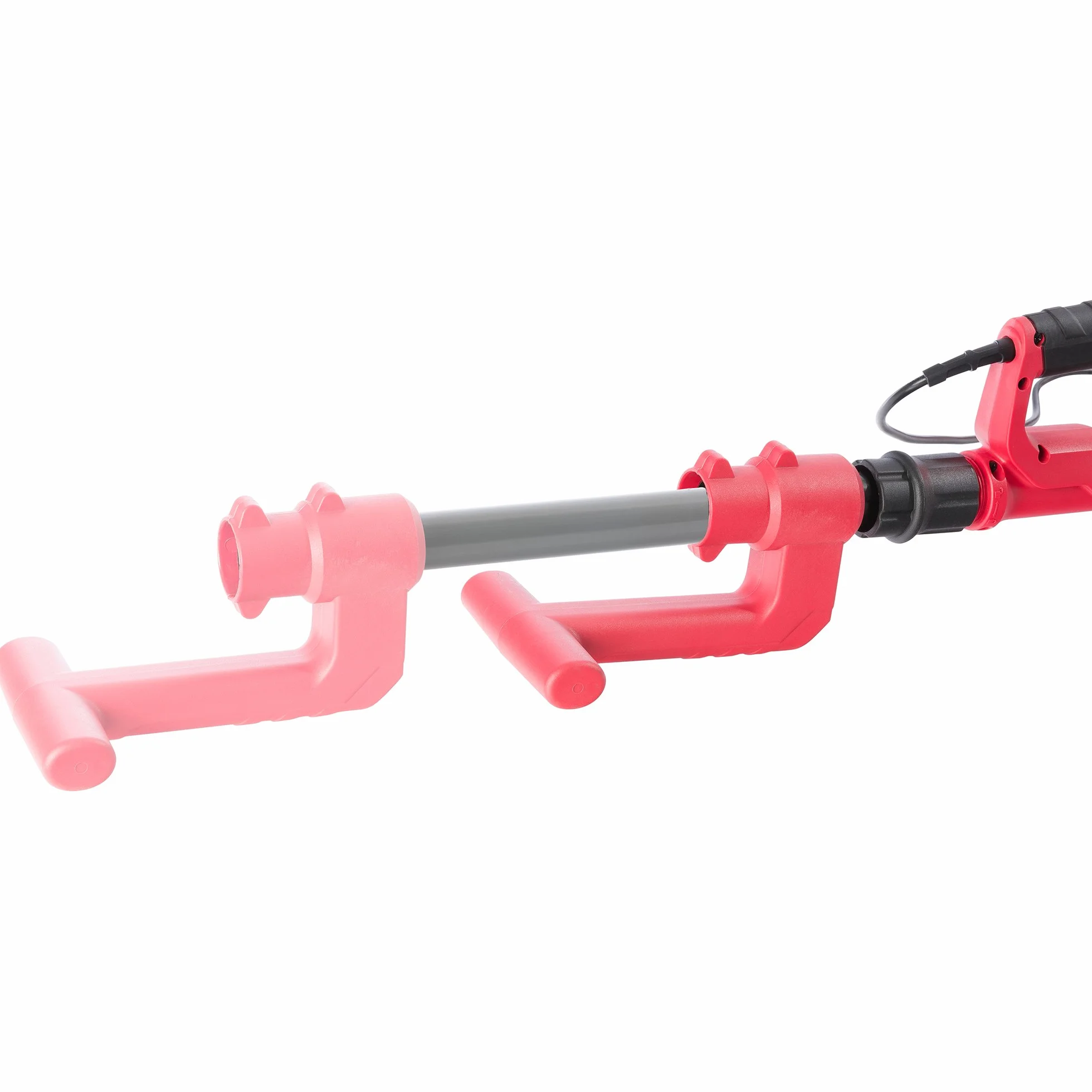 Arebos Levigatrice per cartongesso 750W | Levigatrice a collo lungo Ø225mm con sistema di aspirazione e sacchetto raccoglipolvere | Asta telescopica, testa orientabile, incl. 6 dischi abrasivi